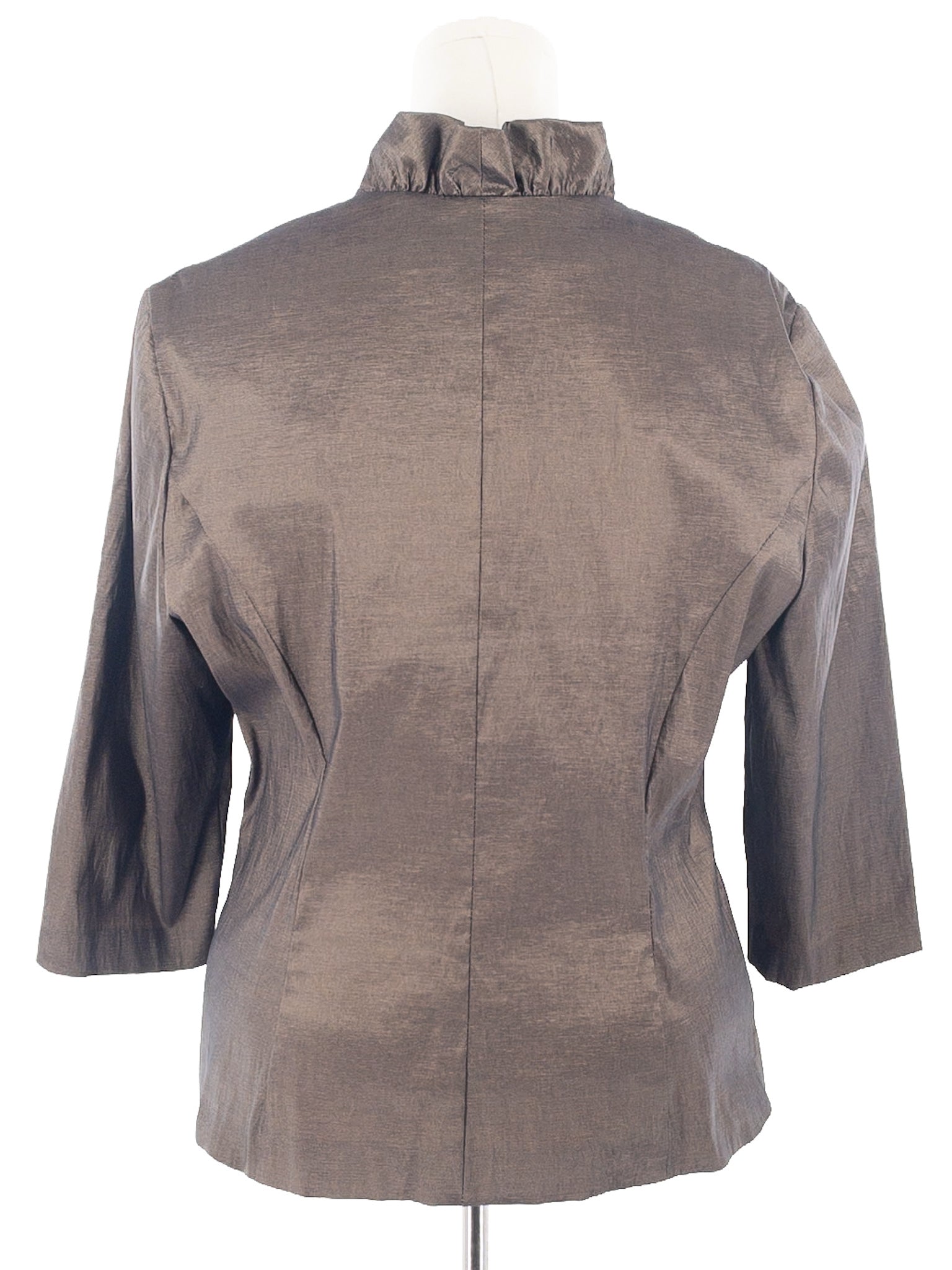 Alex Evenings Bronze Polyester Blend Size XLP Blazer