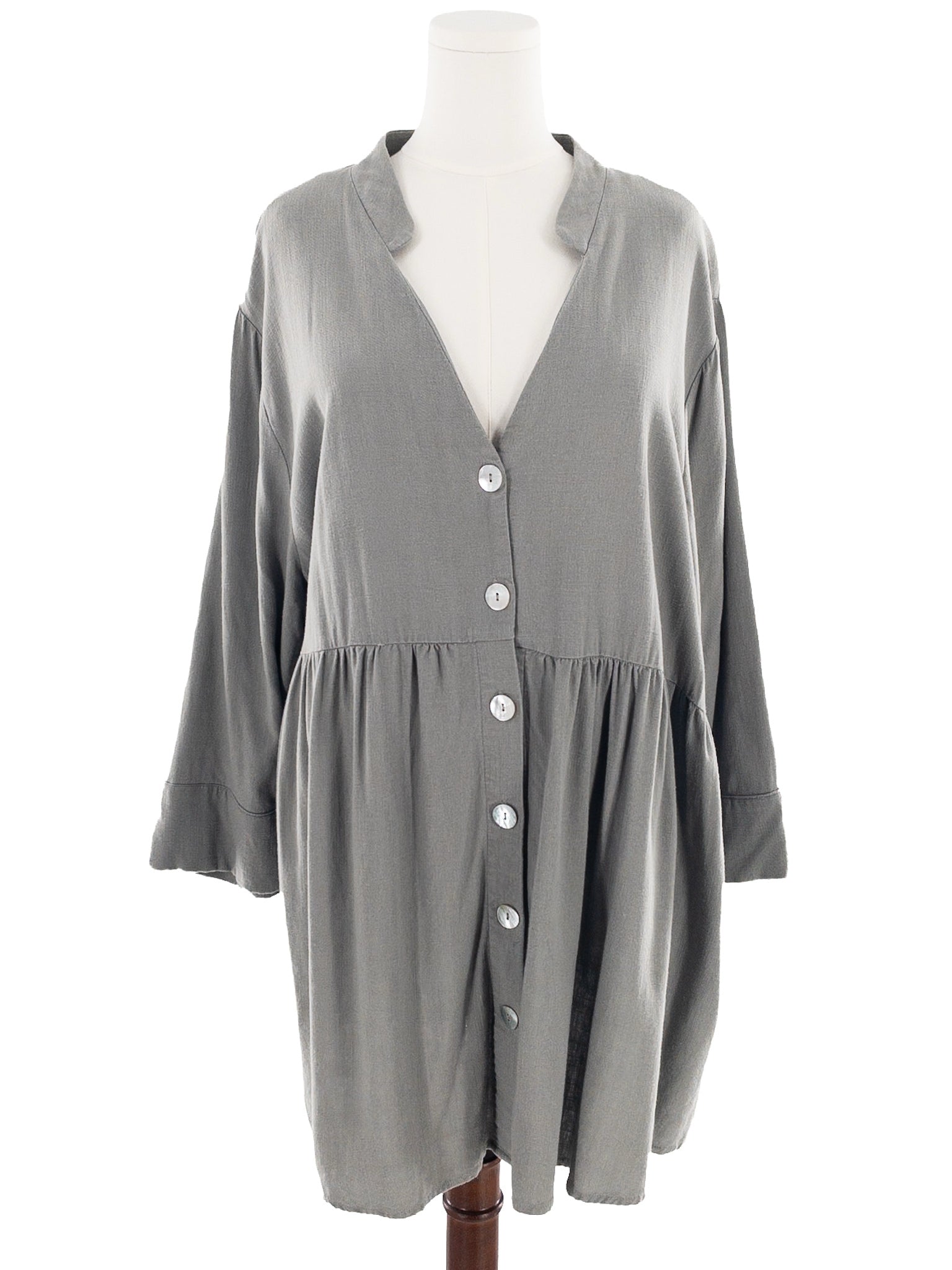 Black Tape Taupe Size 3X Tunic