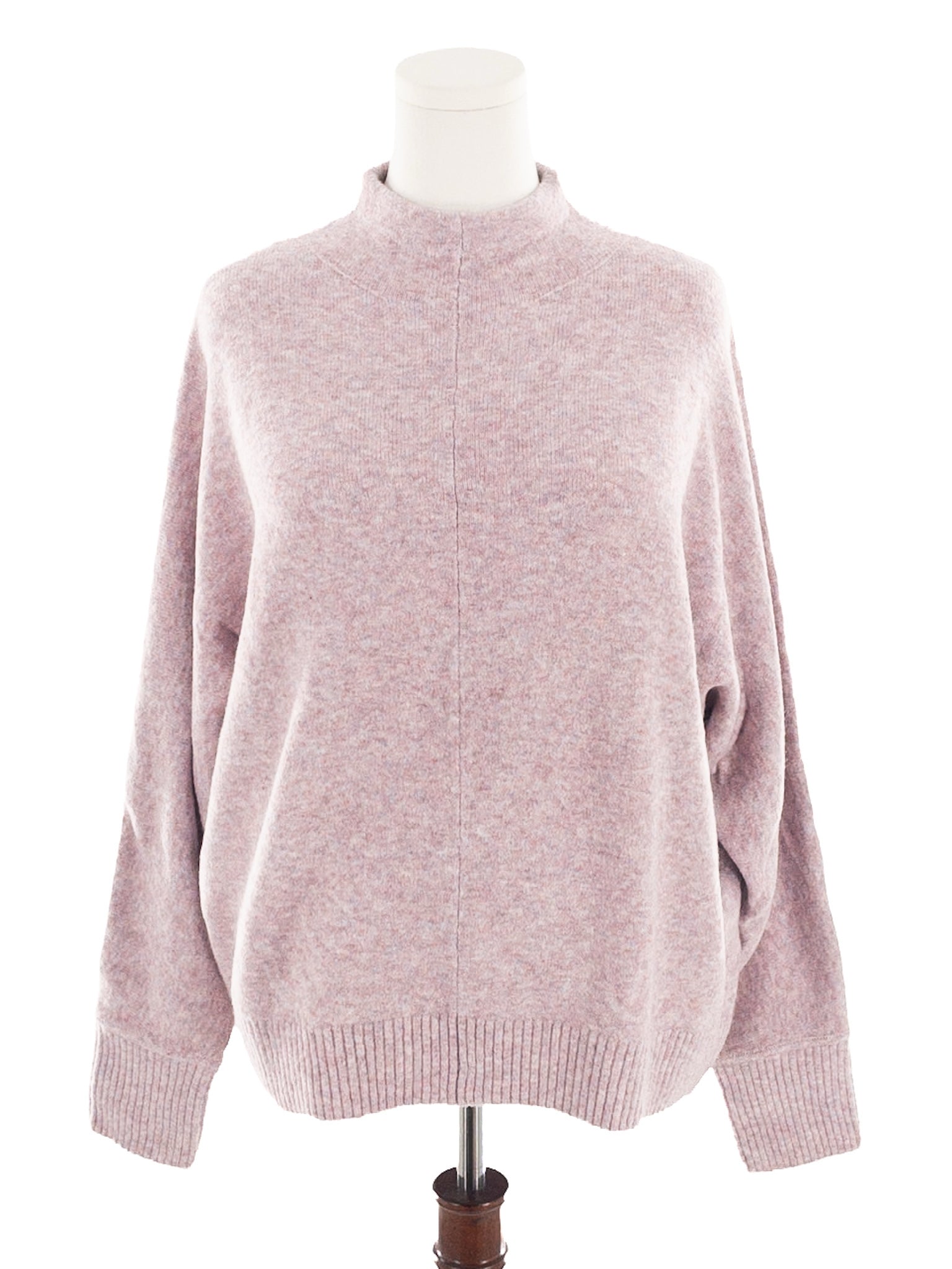 Loft Mauve Heather Acrylic Blend Size L Sweaters