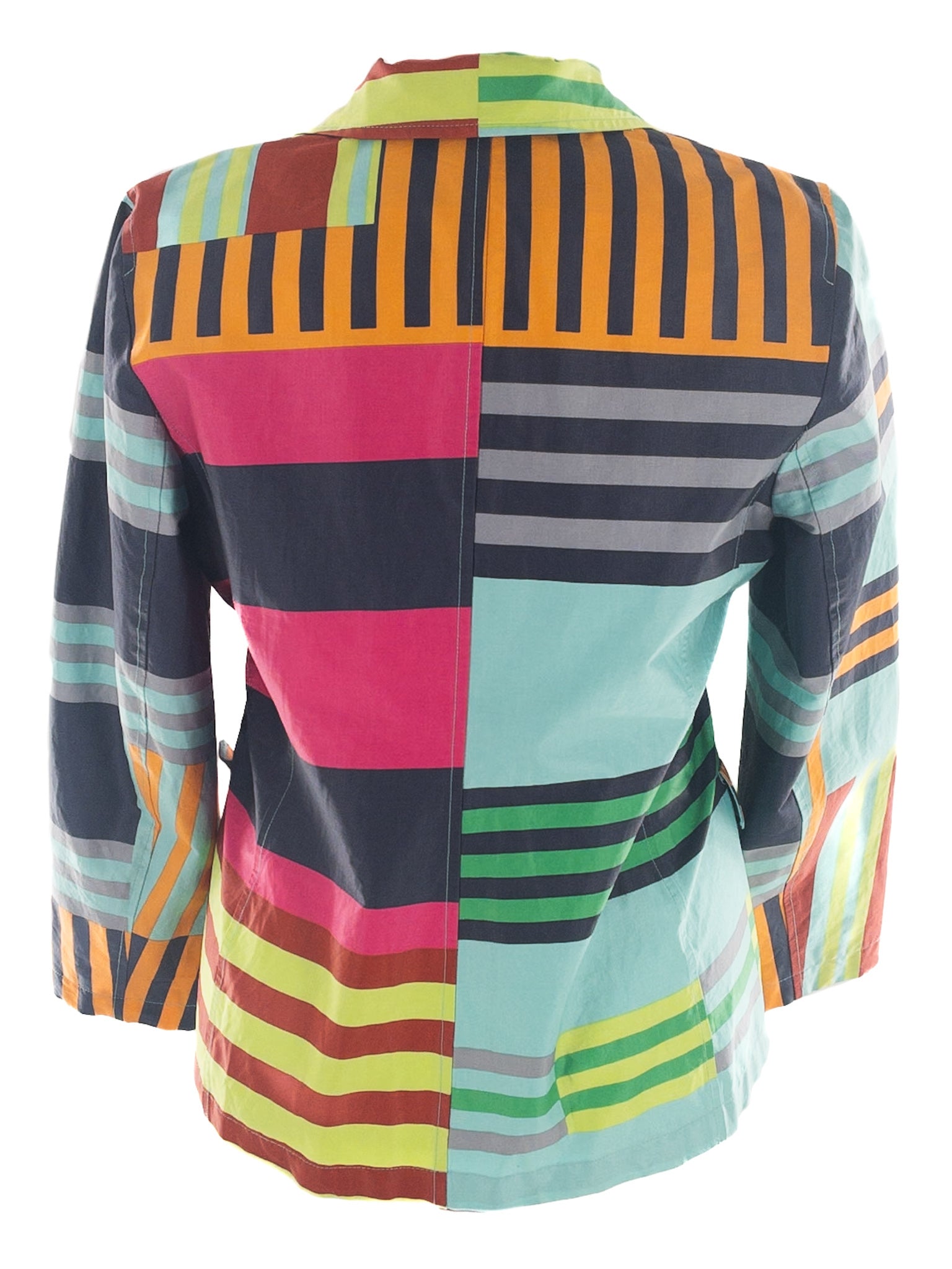 Berek Multi-Color Stripe Size L Blazer