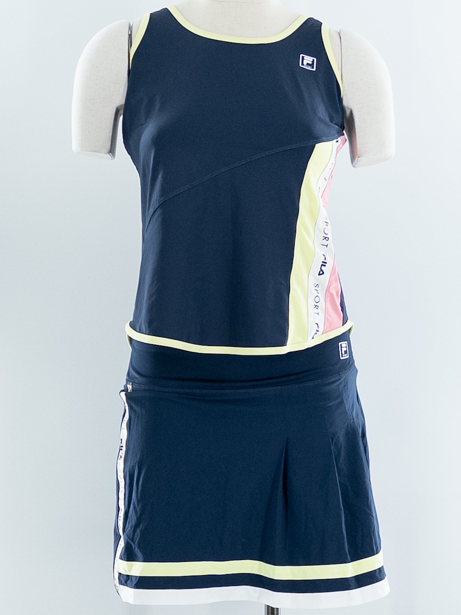 Fila Navy Racer Back Stretch Size S Skorts/Active