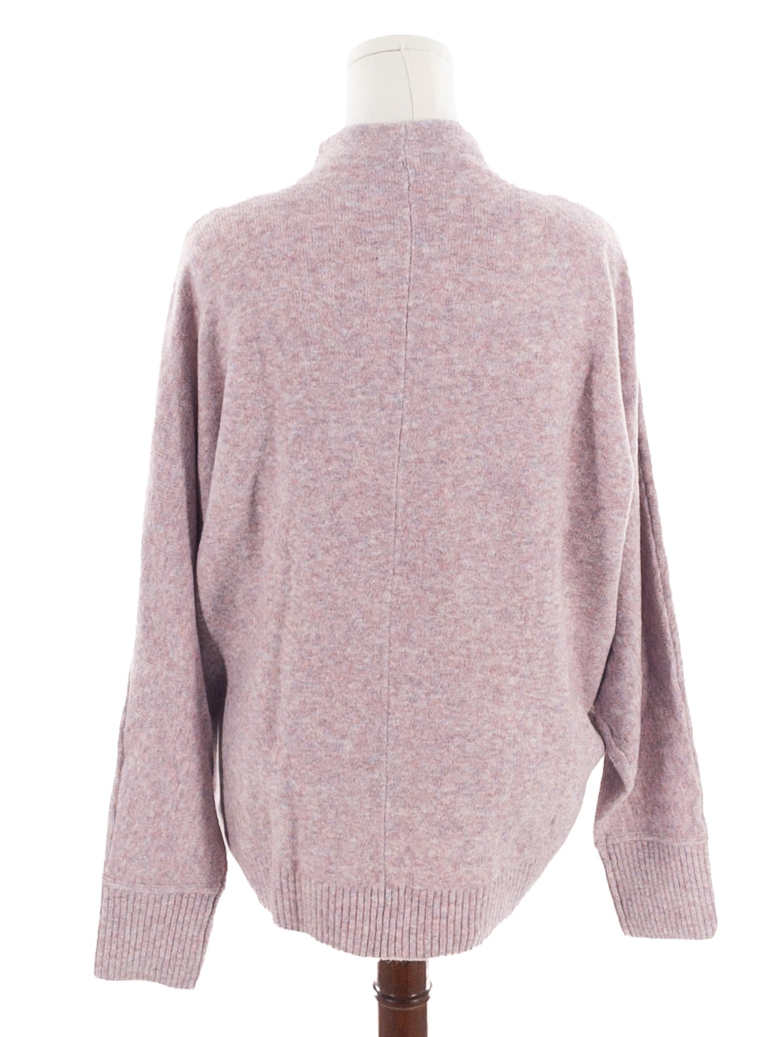 Loft Mauve Heather Acrylic Blend Size L Sweaters
