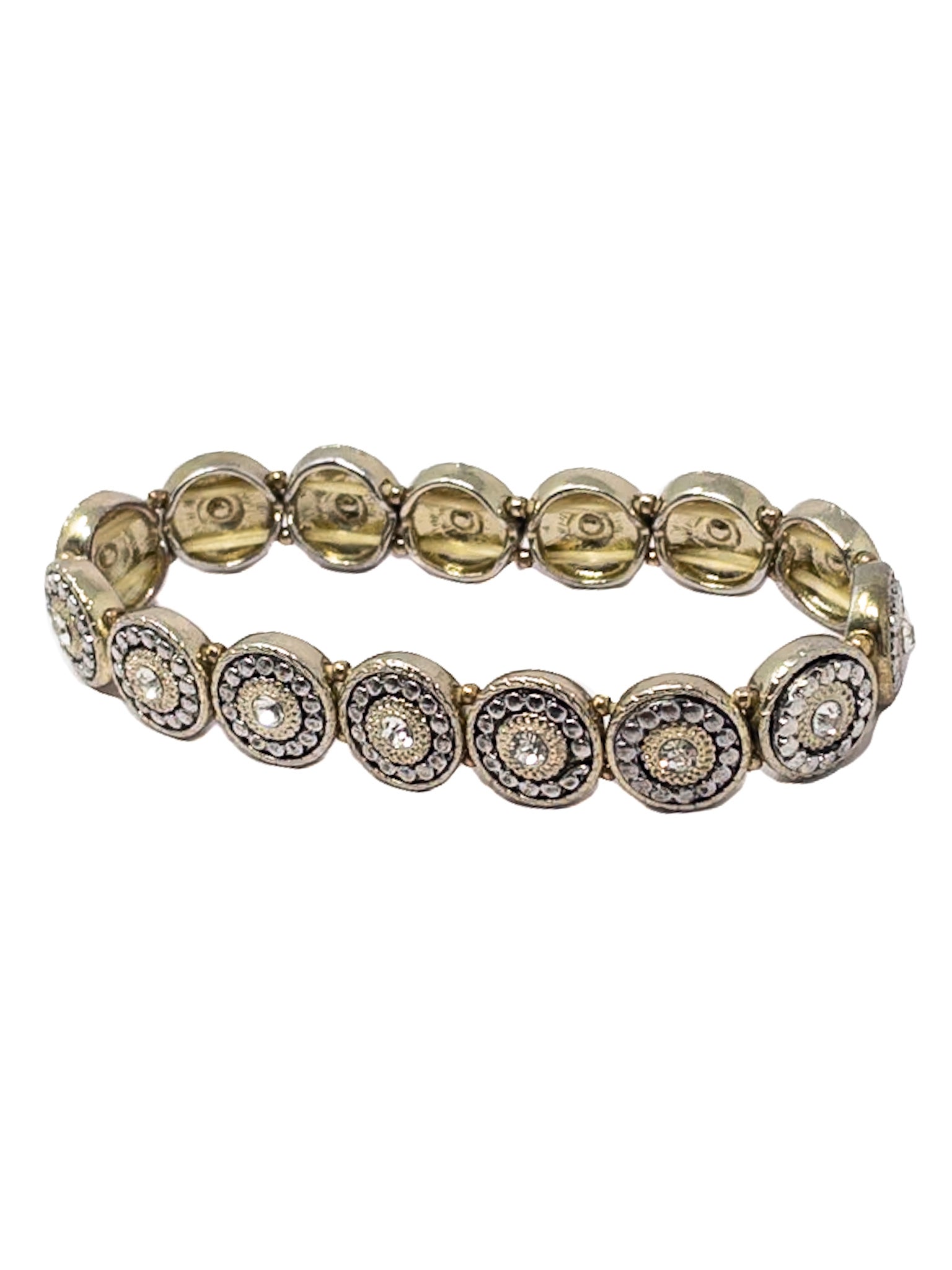 Gold Silver Embellished Bracelets