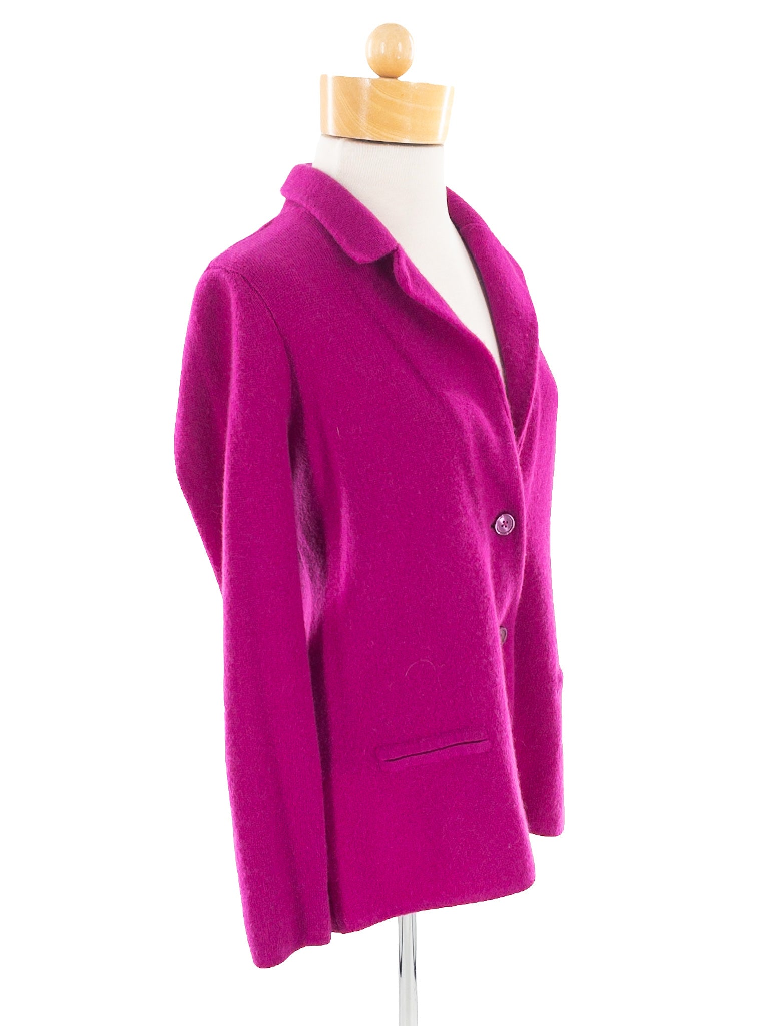 Charter Club Fuschia Cashmere Size S Blazer