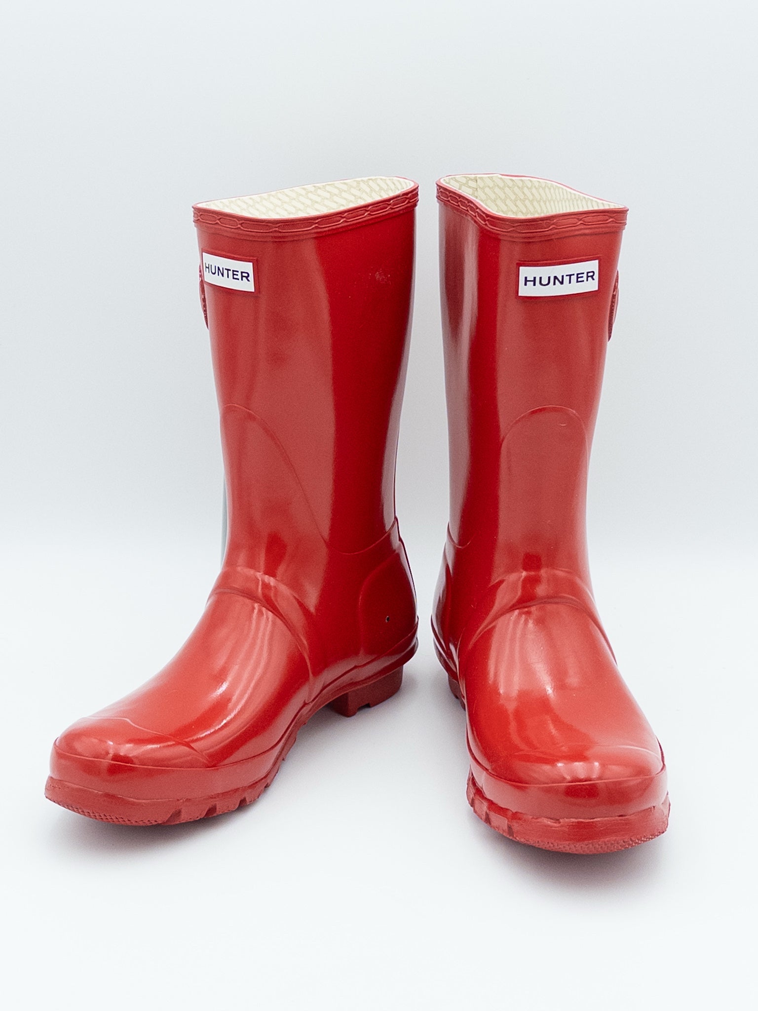 Hunter Red Rubber 8 Boots