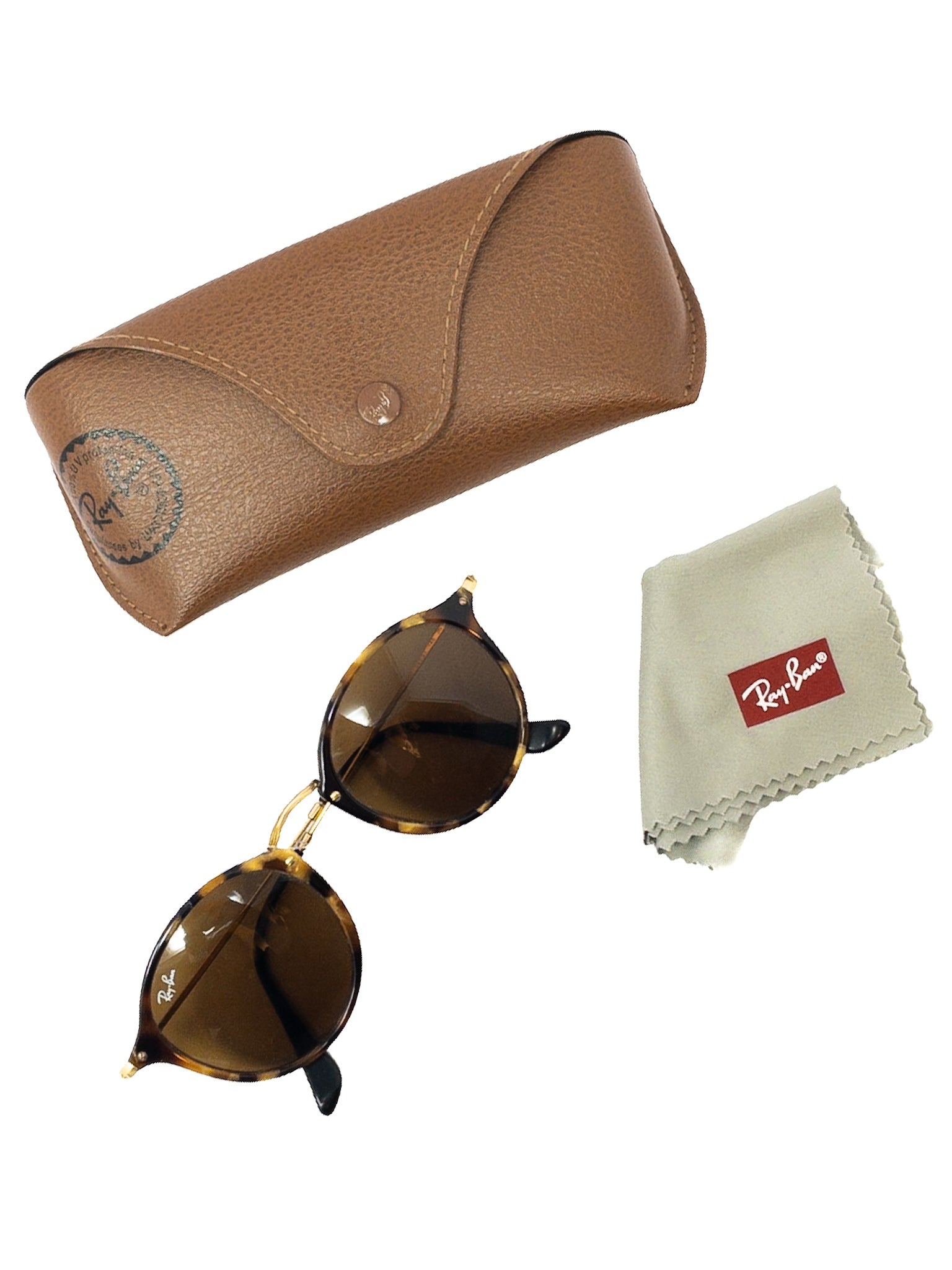 Ray Ban Tortoise Acrylic Sunglasses