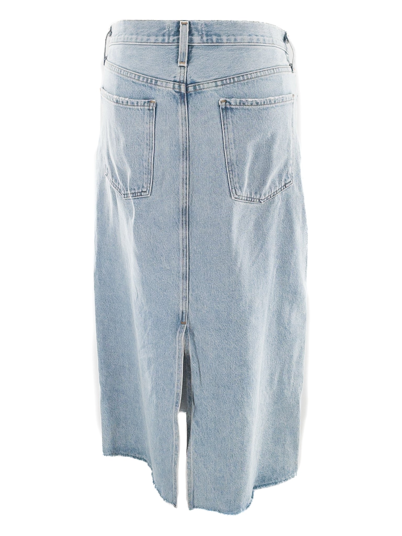 AGOLDE Light Blue Denim Size 10 Skirt