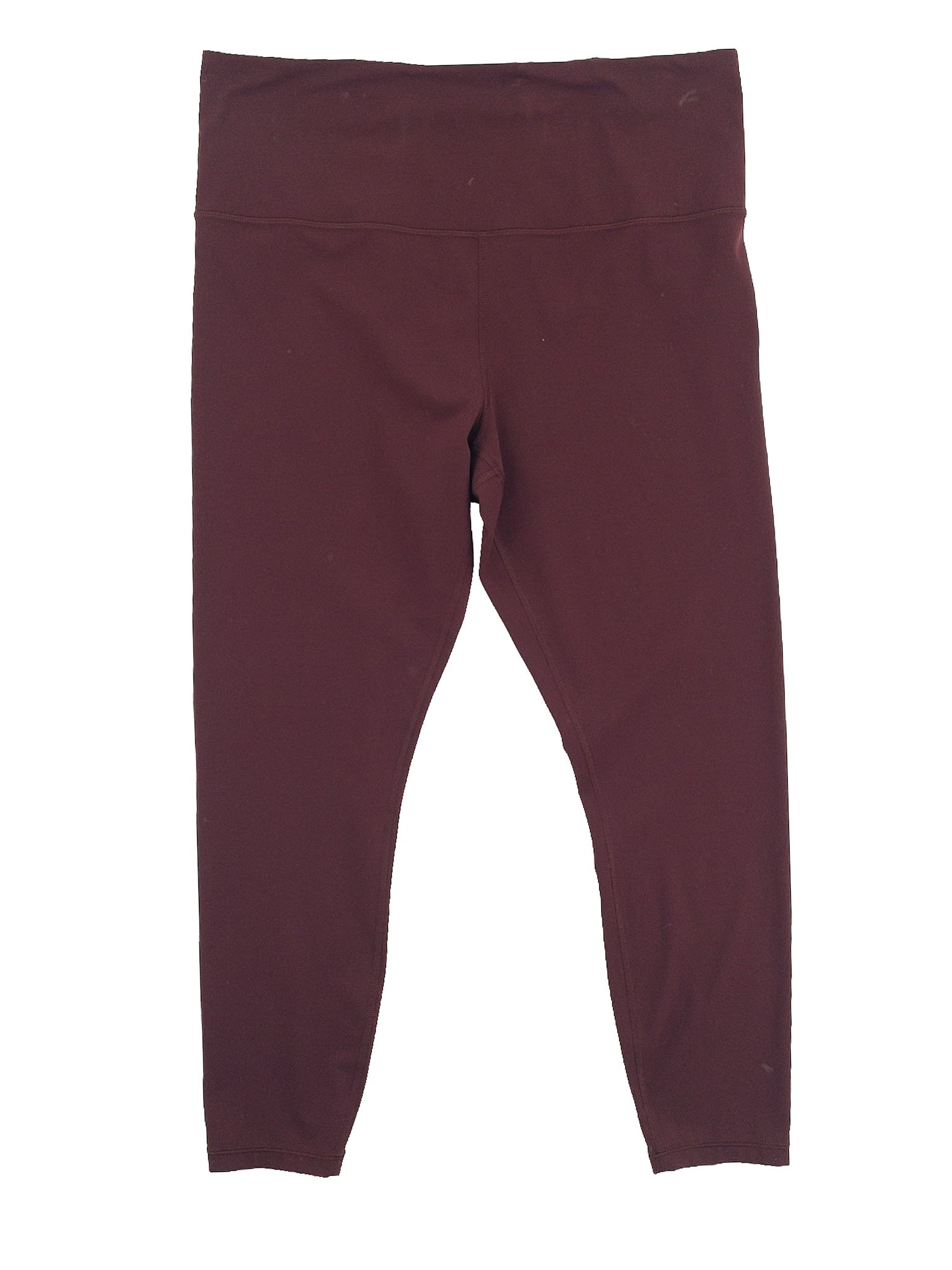 Athleta Wine Nylon Blend Size L Pants/Active