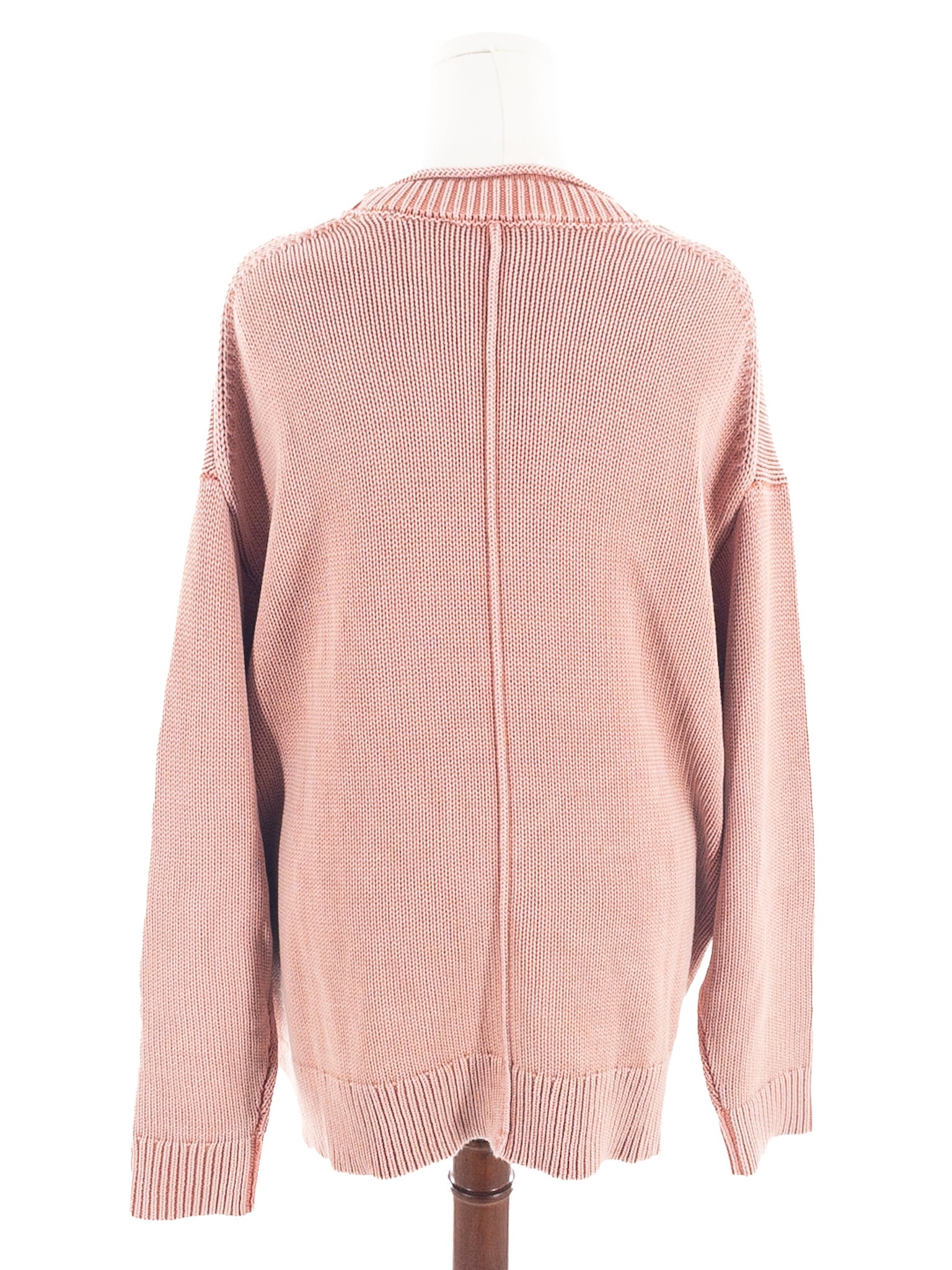 American Eagle Salmon Washed Knit Size L Sweaters