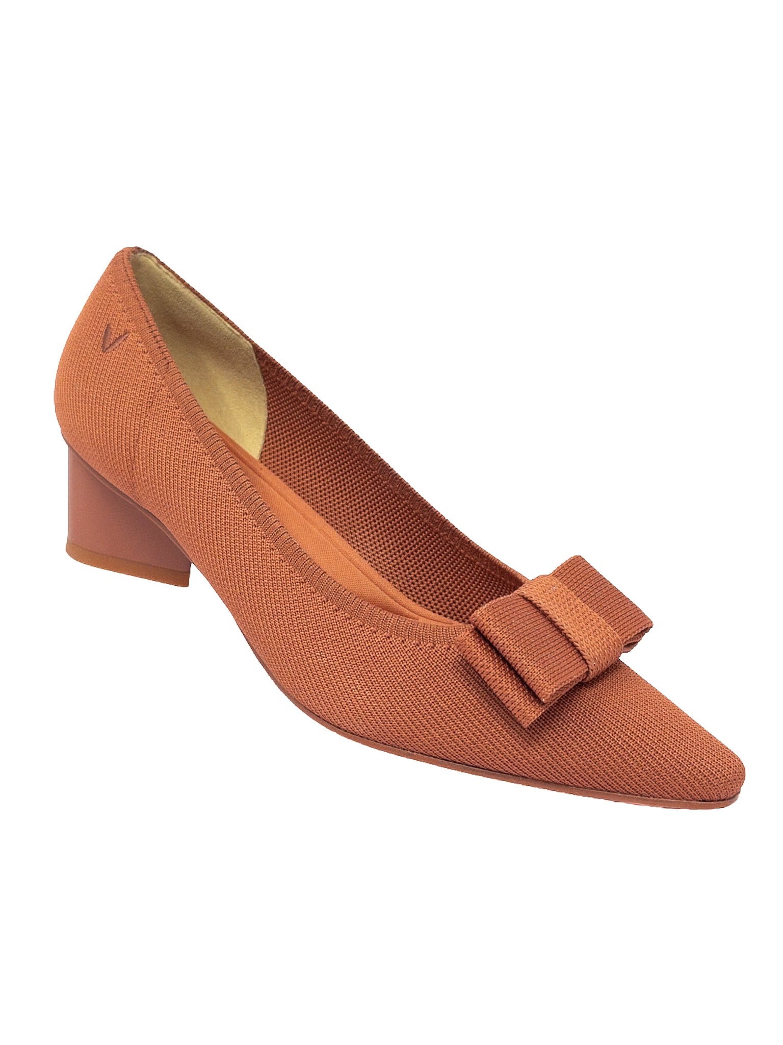 vivaia Terracotta Texture Fabric 7.5 Pumps