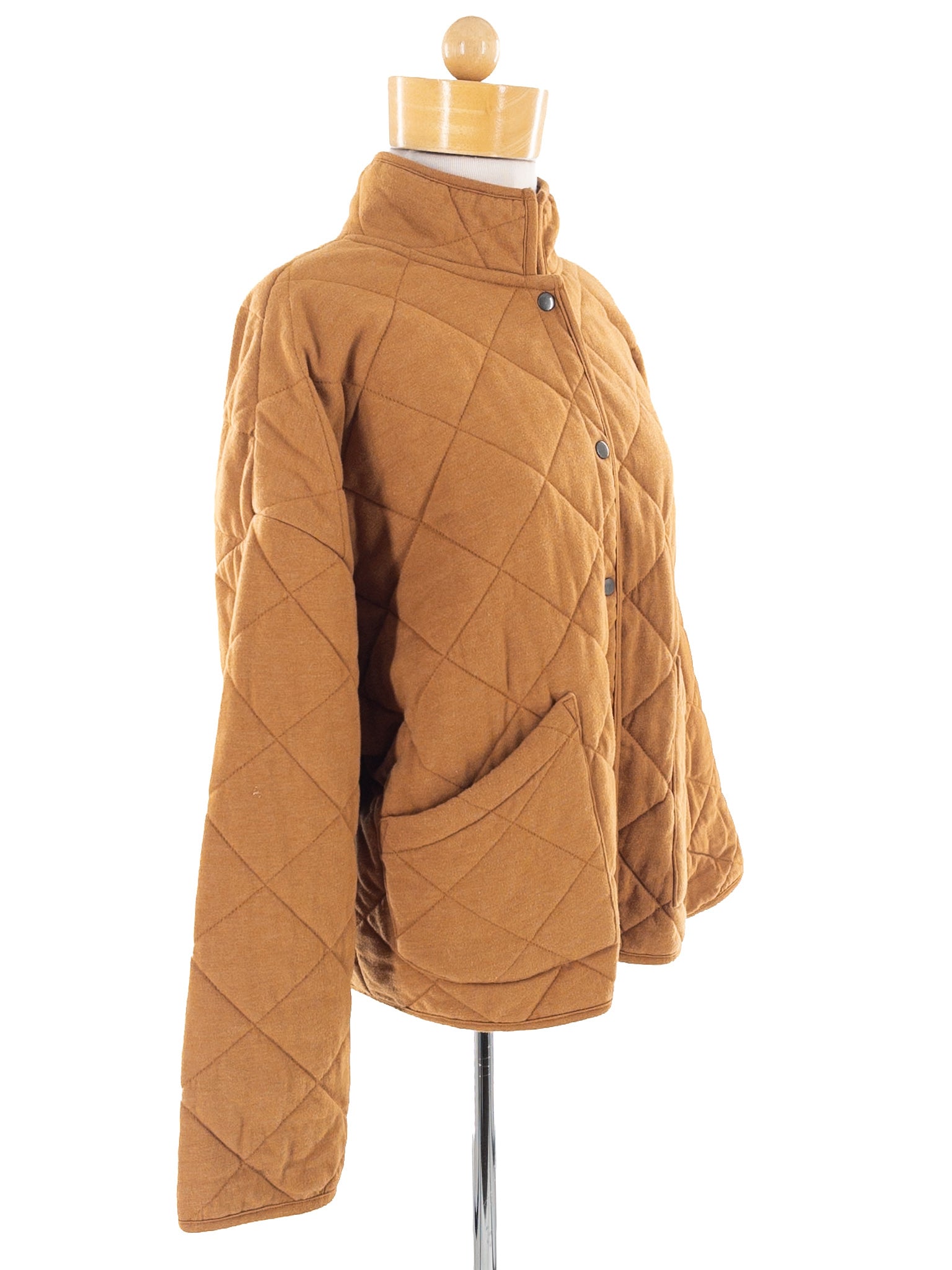 Z Supply Turmeric Quilt Cotton Blend Size M Jacket