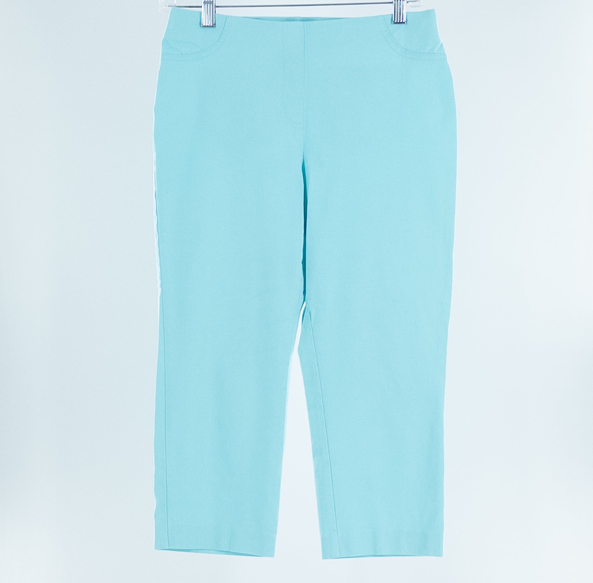 Style & Co Aqua Rayon Blend Capri Size MP Pants