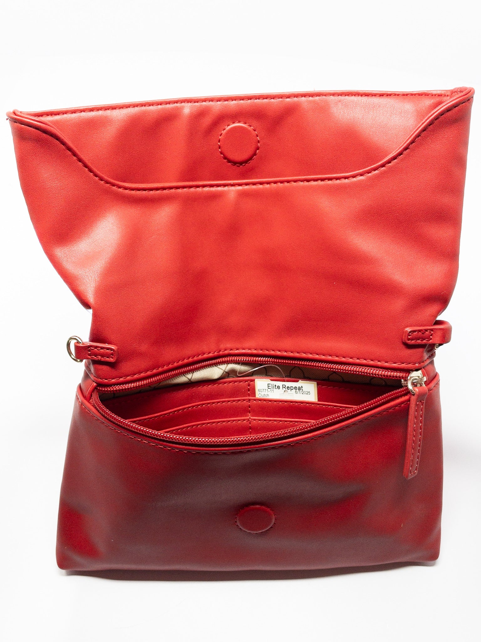 Kelly & Katie Red Clutch