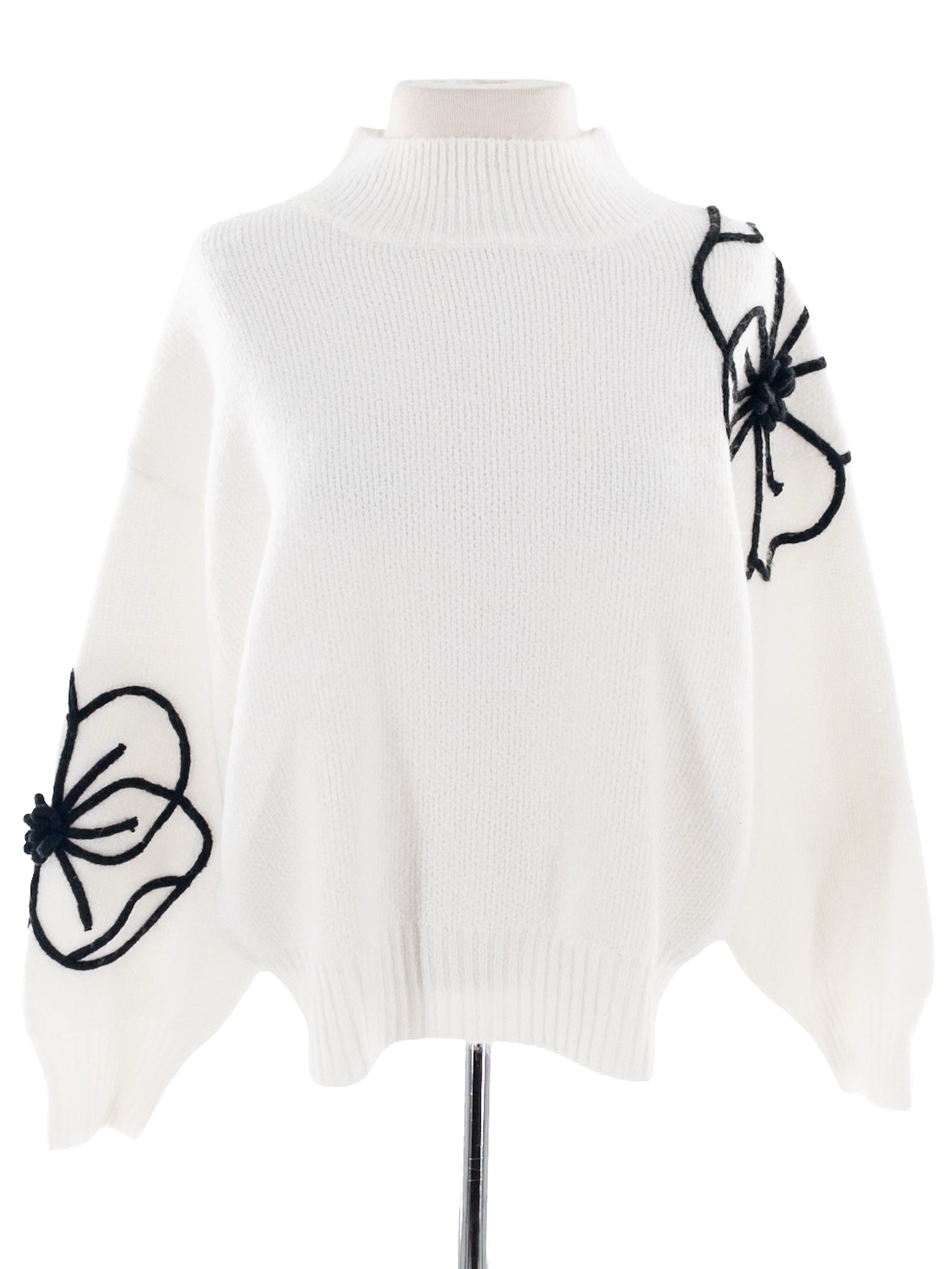 Lisa Todd Gray Ribbed Cashmere Blend Size S Sweaters
