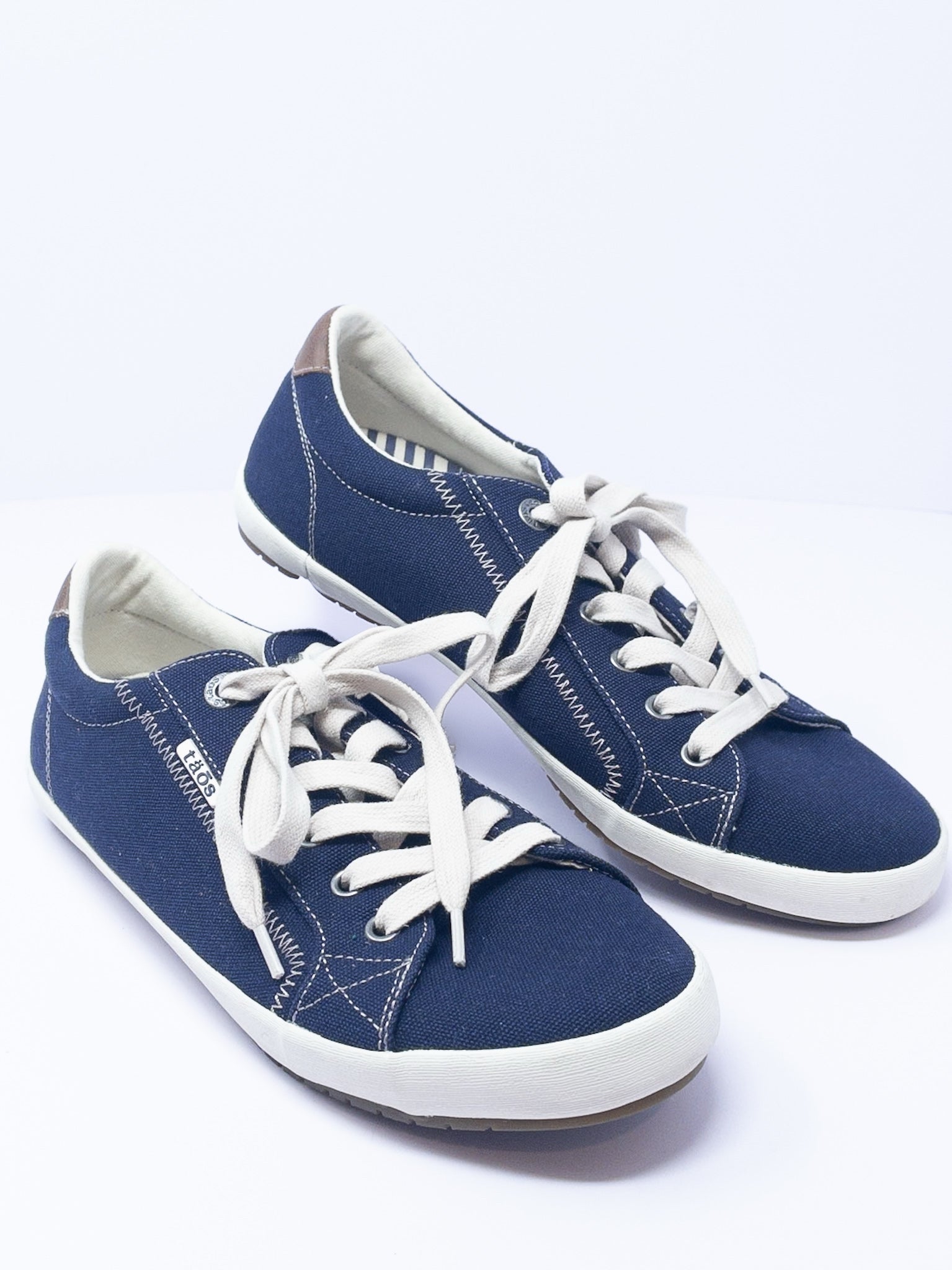 Taos Navy White Tie Canvas 11 Sneakers