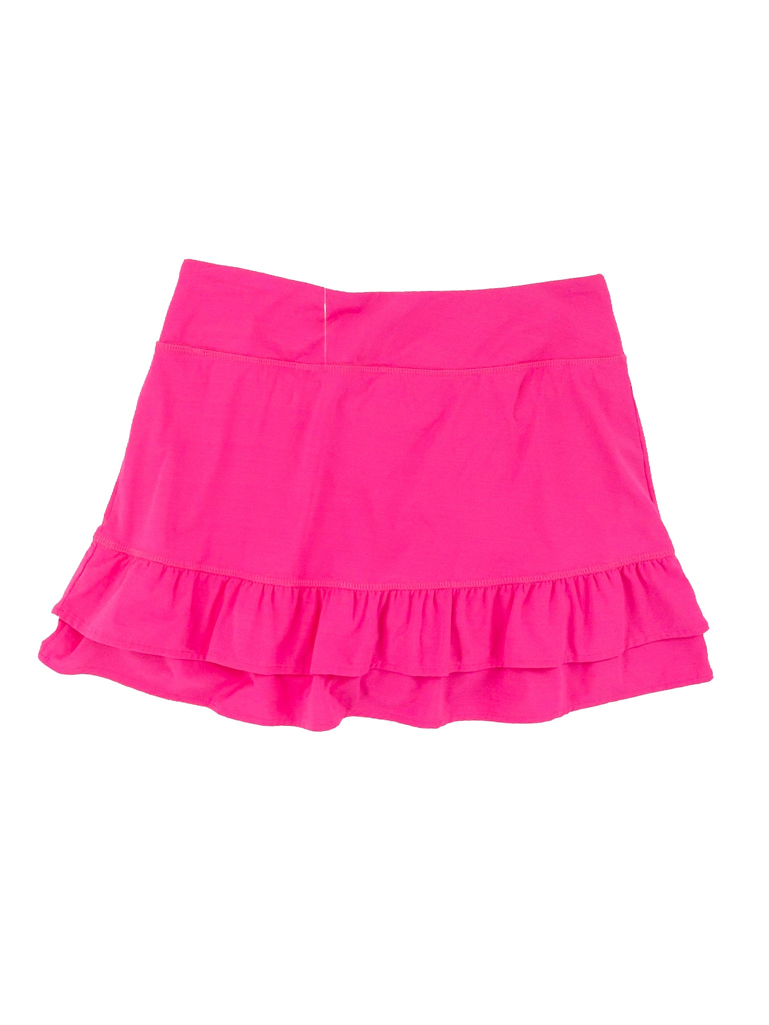 Lilly Pulitzer Pink Ruffle Stretch Size S Skorts/Active