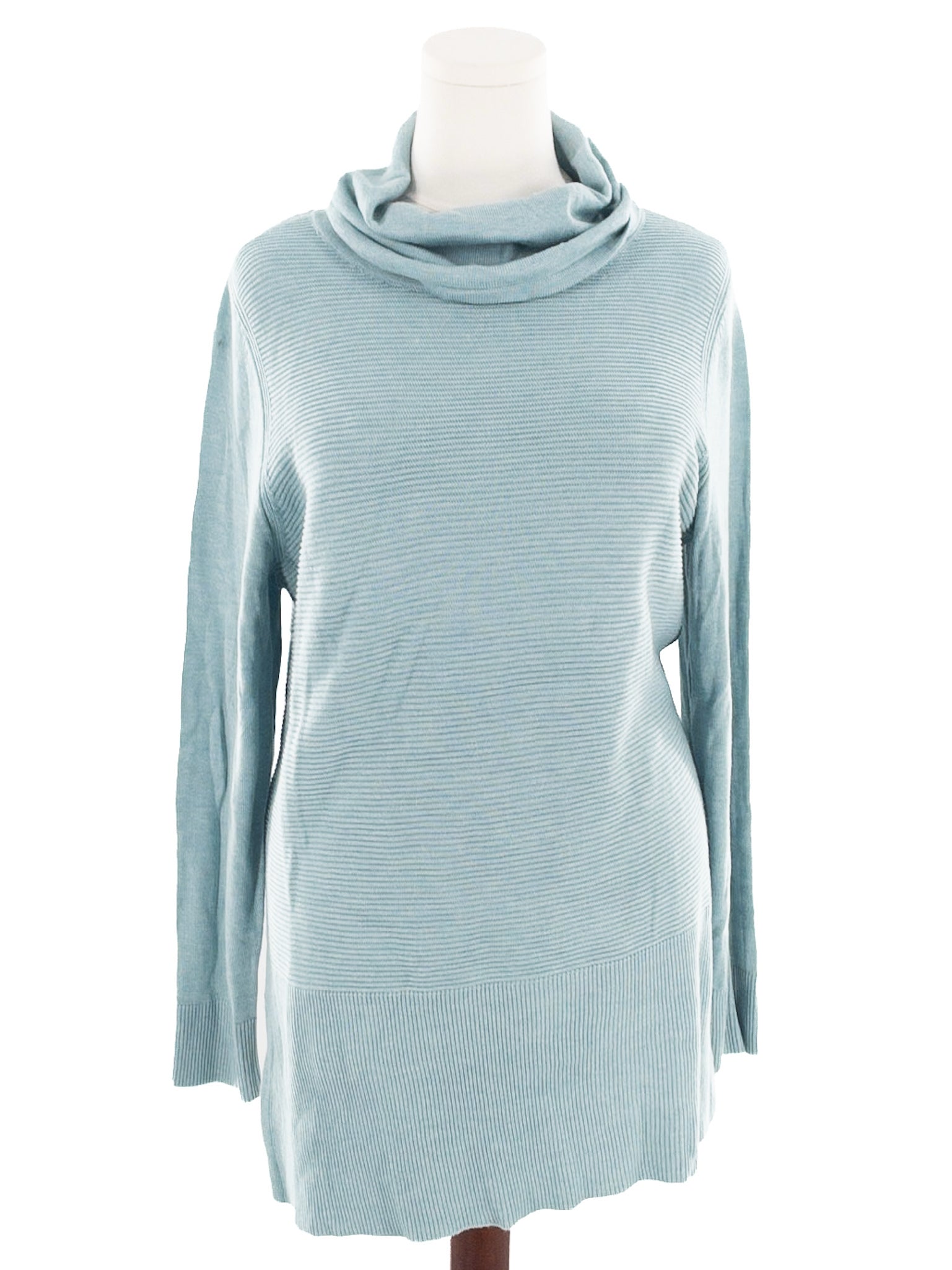 Adrienne Vittadini Robins Egg Ribbed Acrylic Blend Size L Sweaters