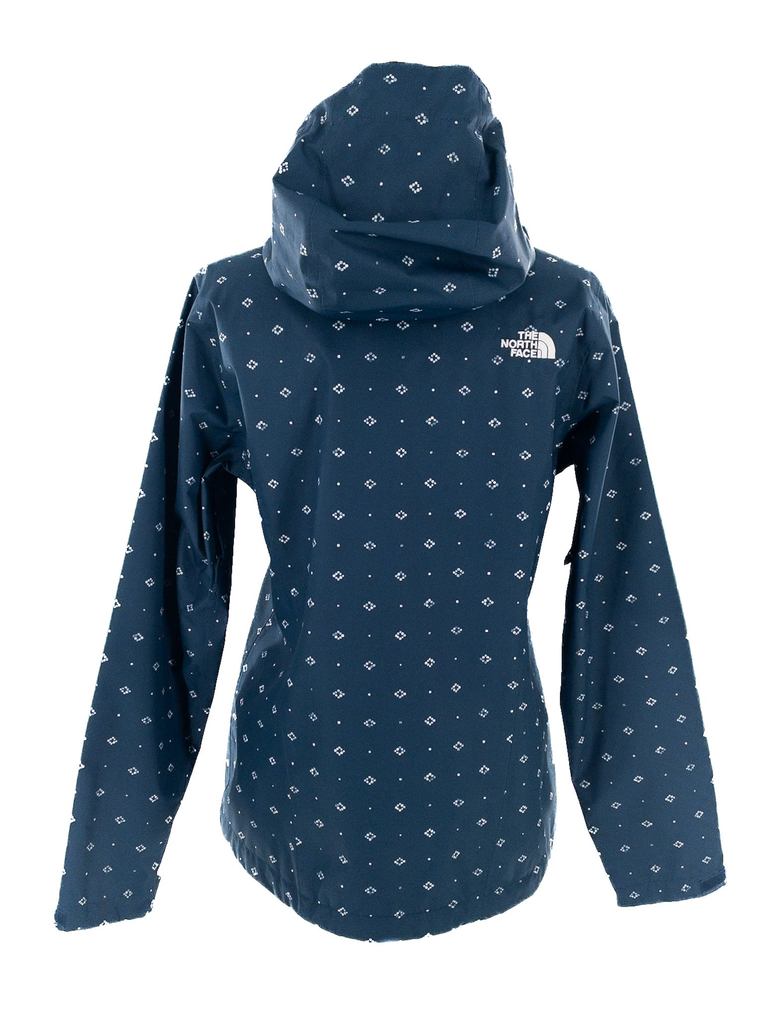 North Face Slate Blue Hooded Size S Jacket