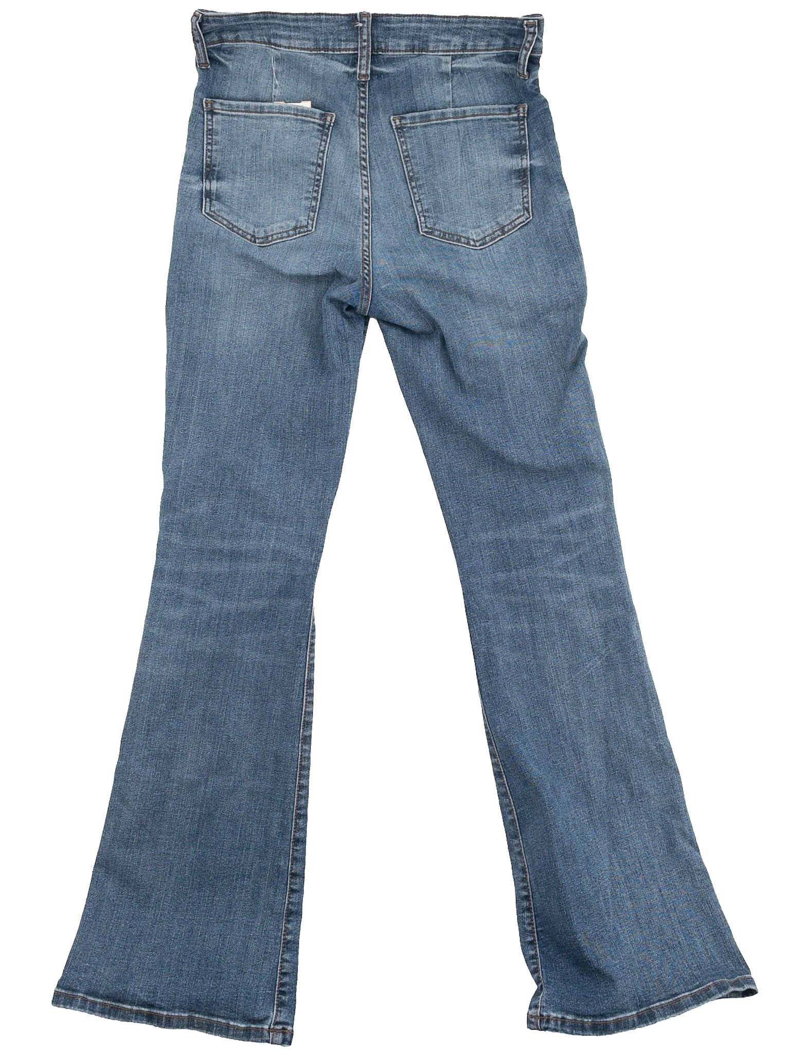 Kut Blue Washed Denim Flare Size 2 Jeans