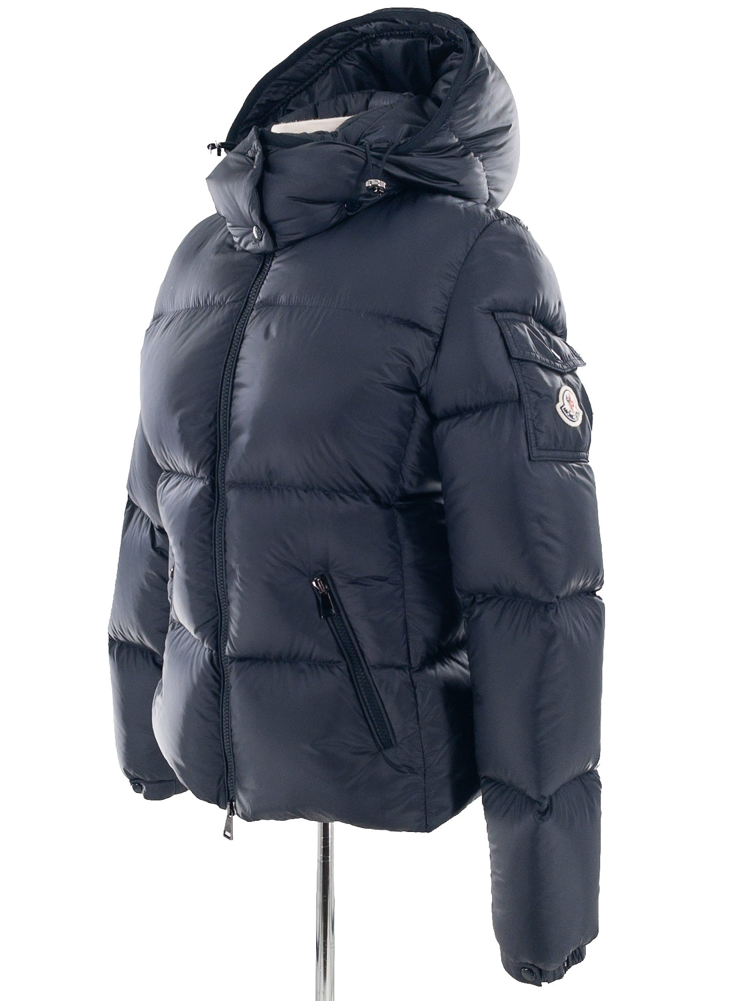 MONCLER Midnight Blue Puffer Down Size 2 Jacket