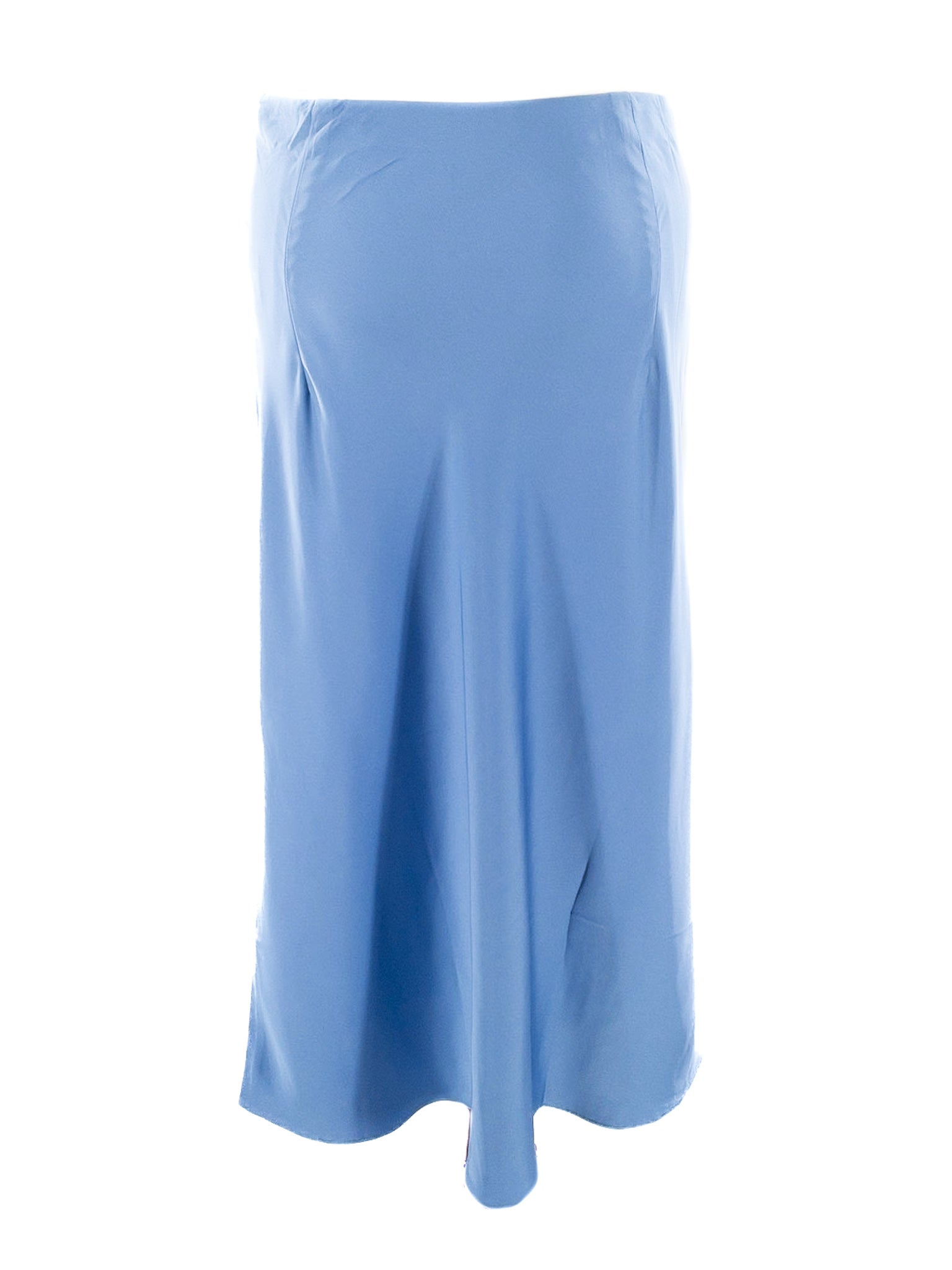 J Crew Light Blue Polyester Size LT Skirt