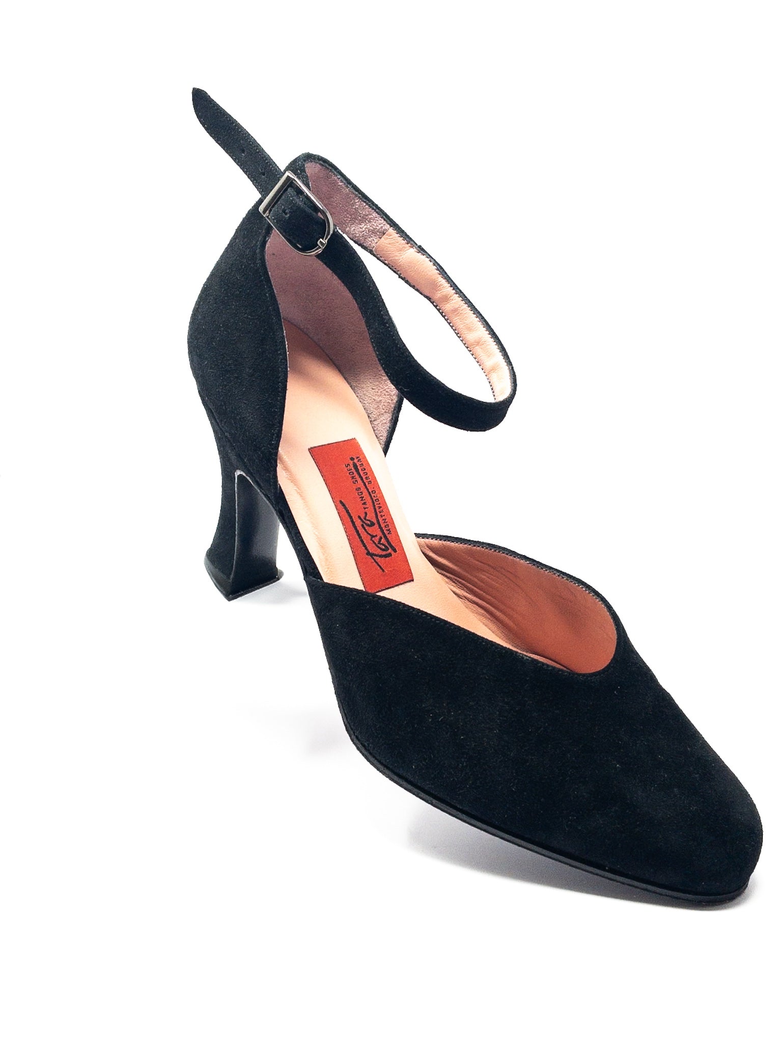 Tara Black Suede 9 Pumps