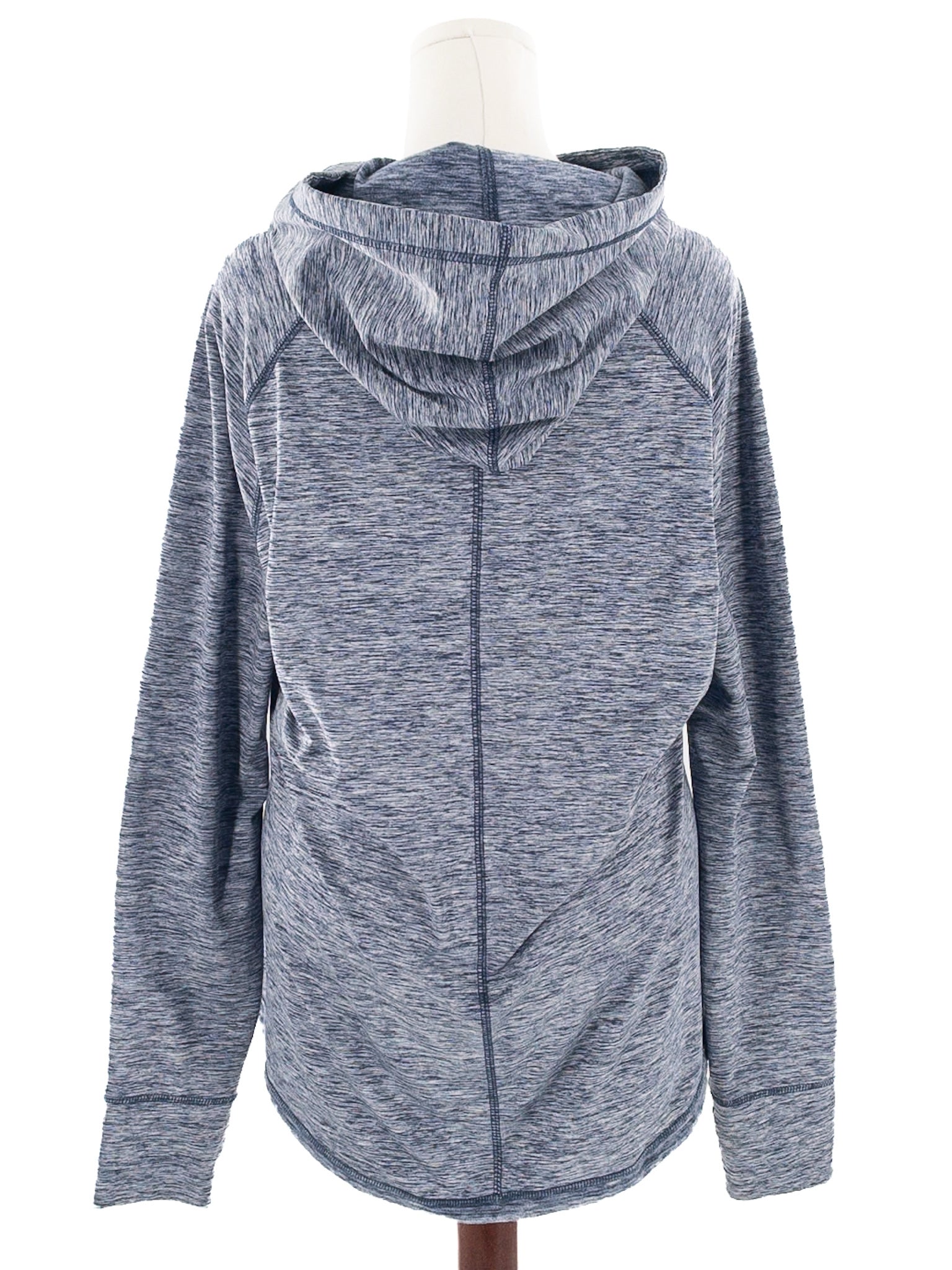 Twins Blue Hooded Polyester Blend Size 2X Sweatshirts/Active