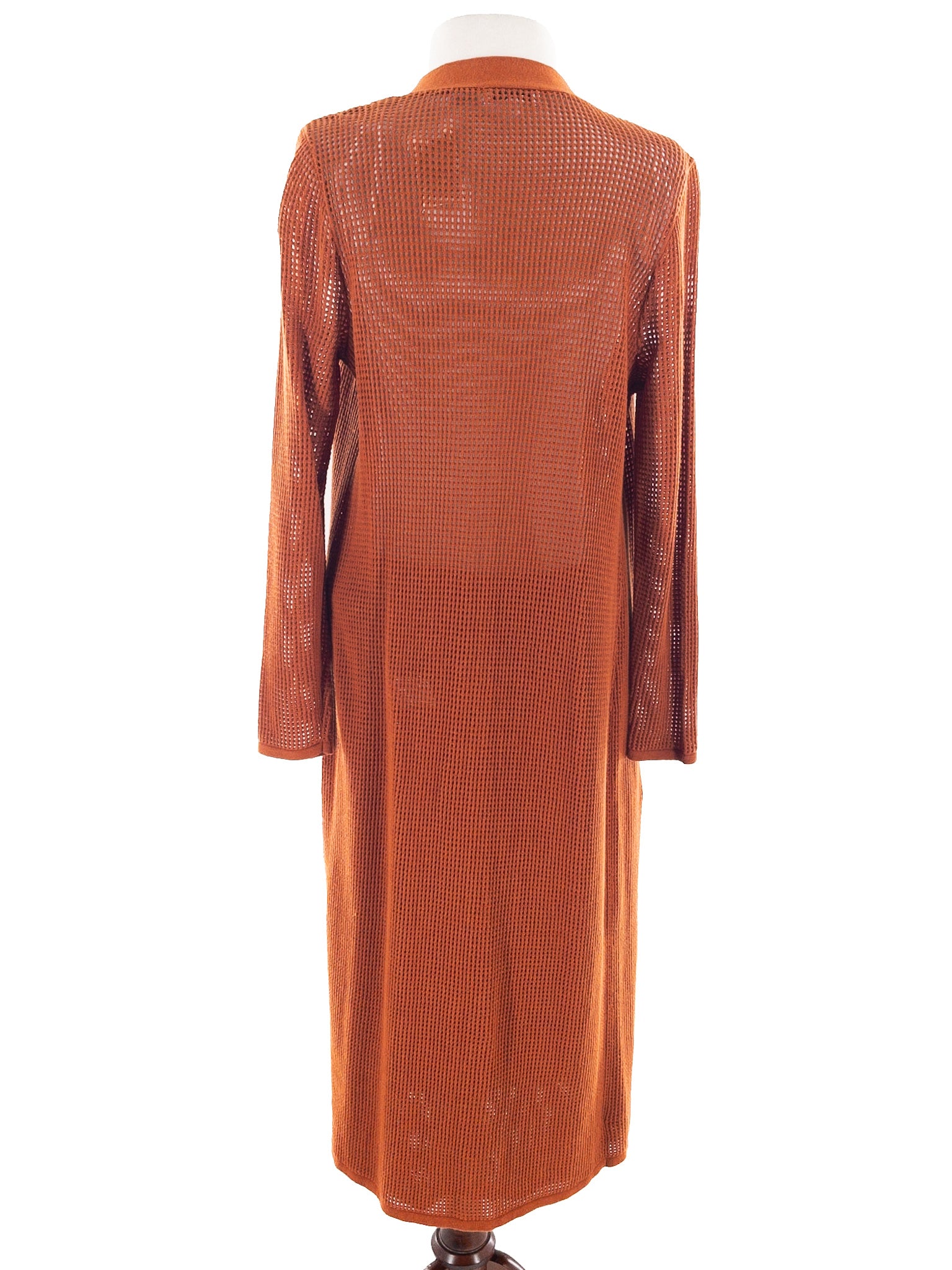 Calvin Klein Cinnamon Mesh Cotton Blend Size S Skirt Suit