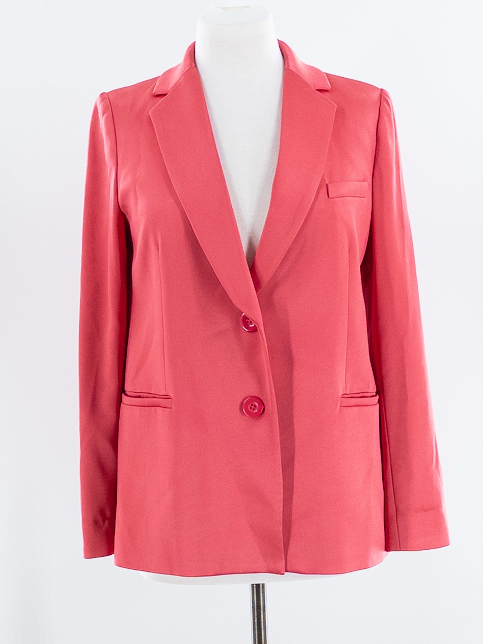 Alice +  Olivia Coral Triacetate Blend Size S Blazer