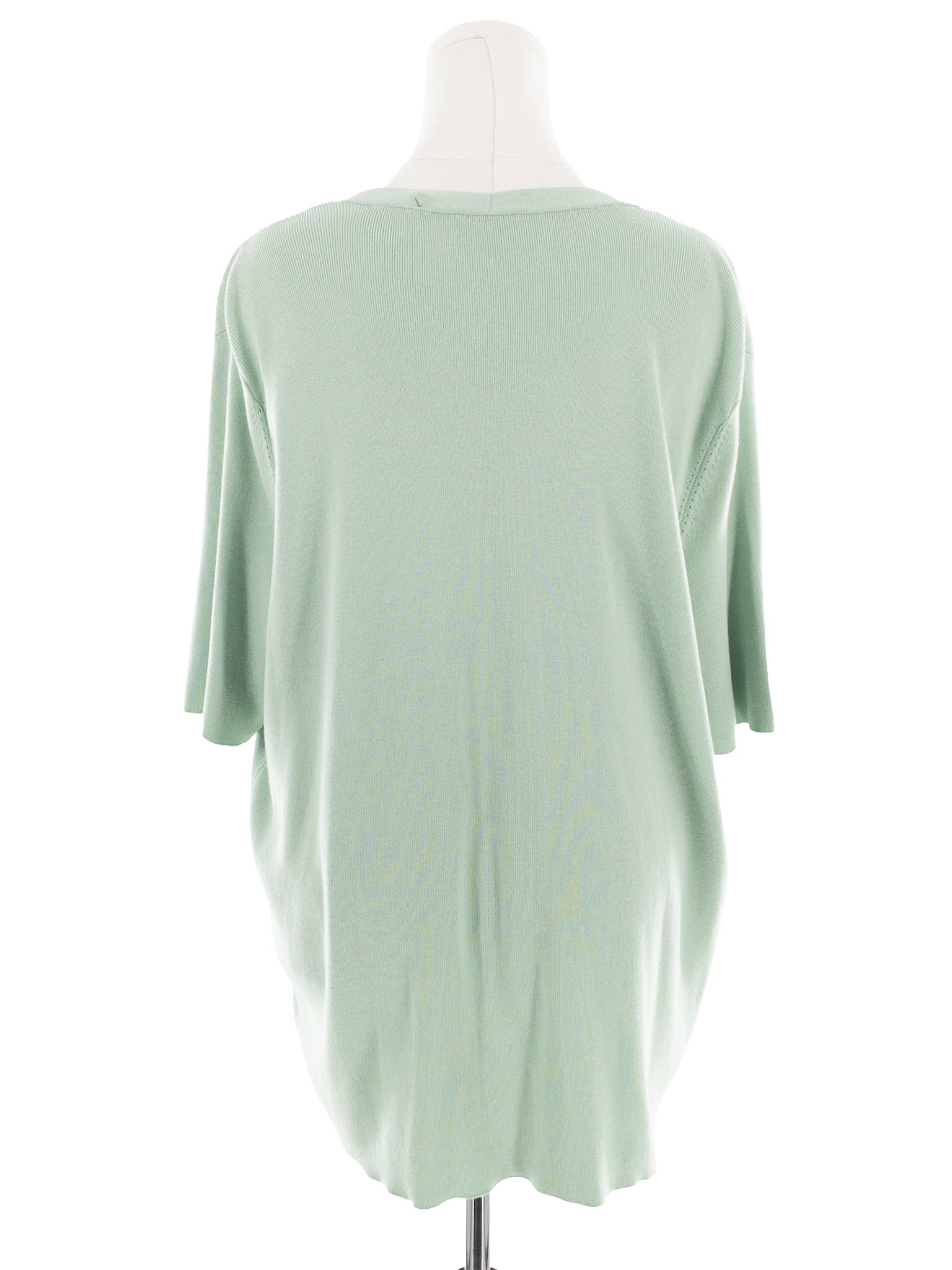Talbots Mint Cotton Blend Size 2X Cardigan