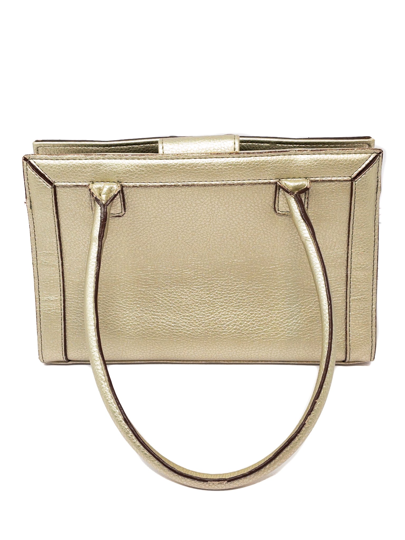 Liz Claiborne Gold Shimmer Leather Purse