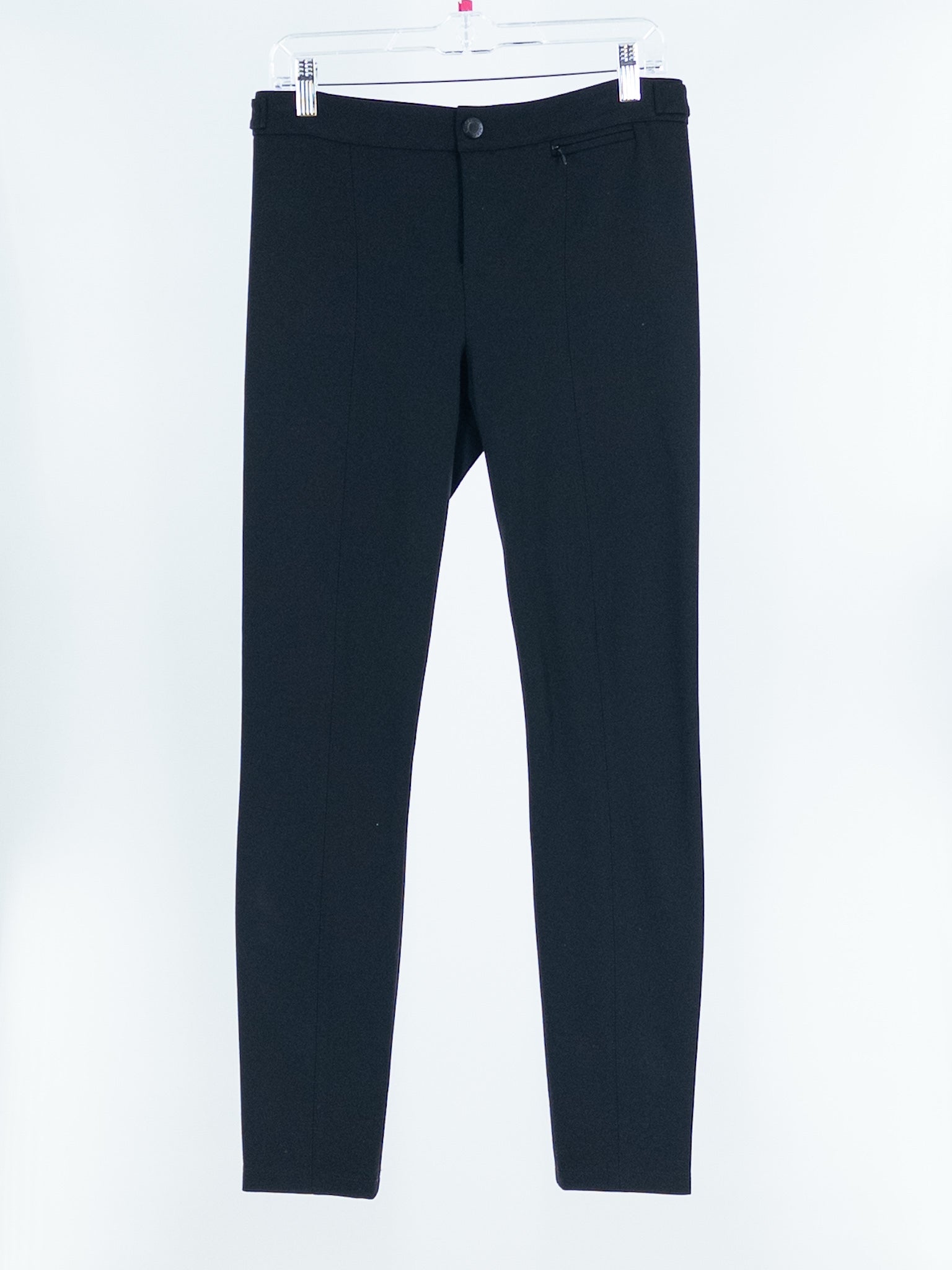 Vince Black Viscose Blend Slim Size 8 Pants