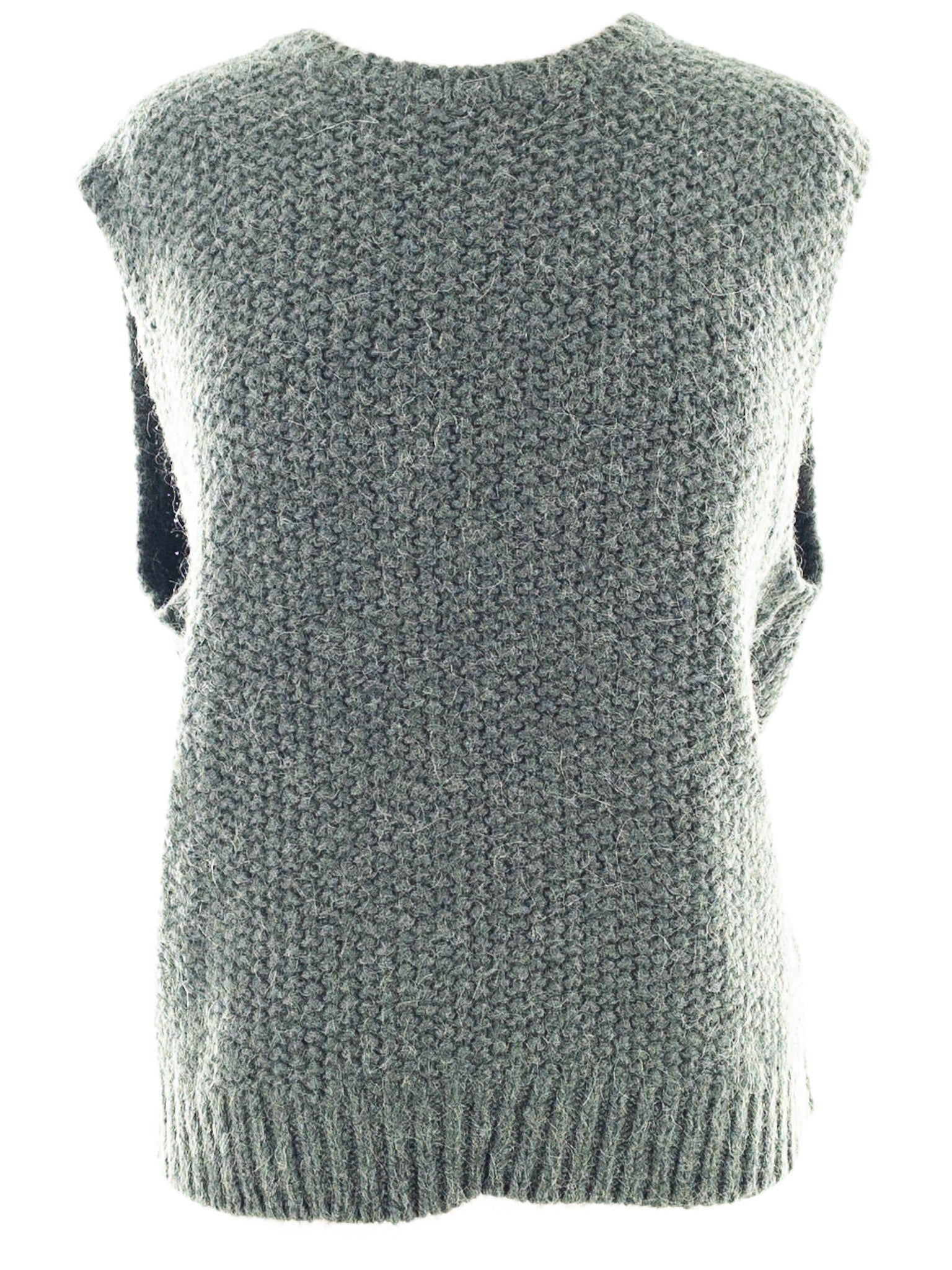 NRBY Olive Nubby Al Paca Size M Sweater Vest