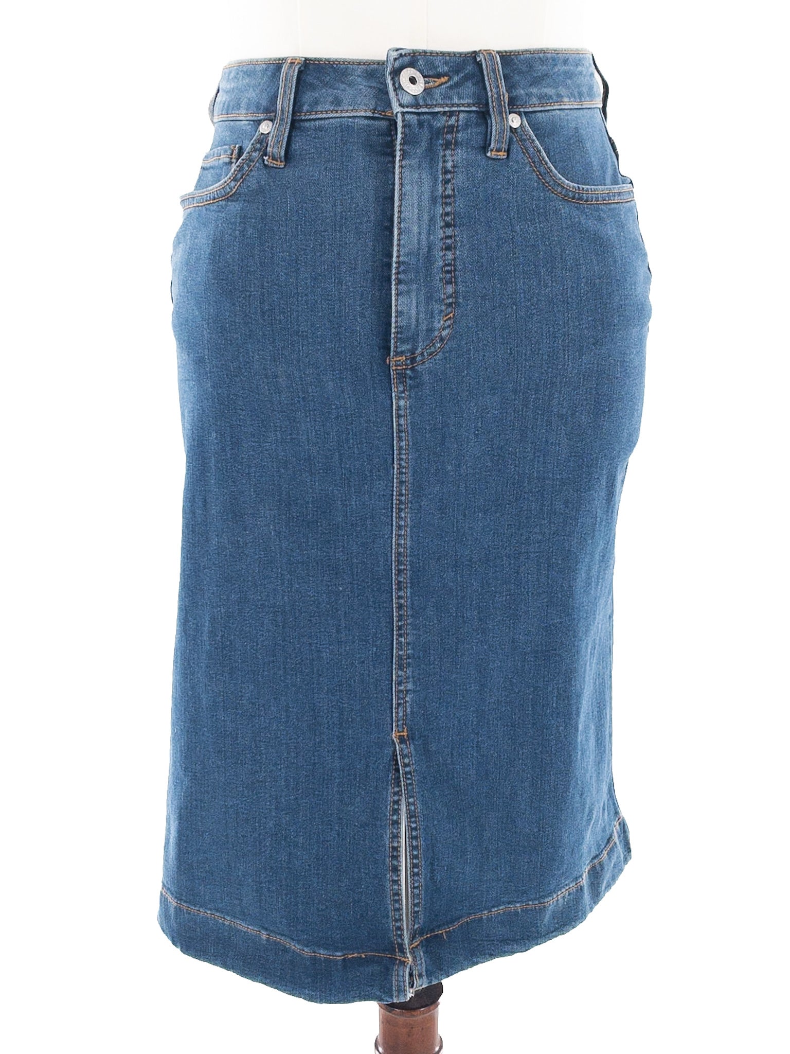 Style & Co Denim Cotton Blend Size 8 Skirt
