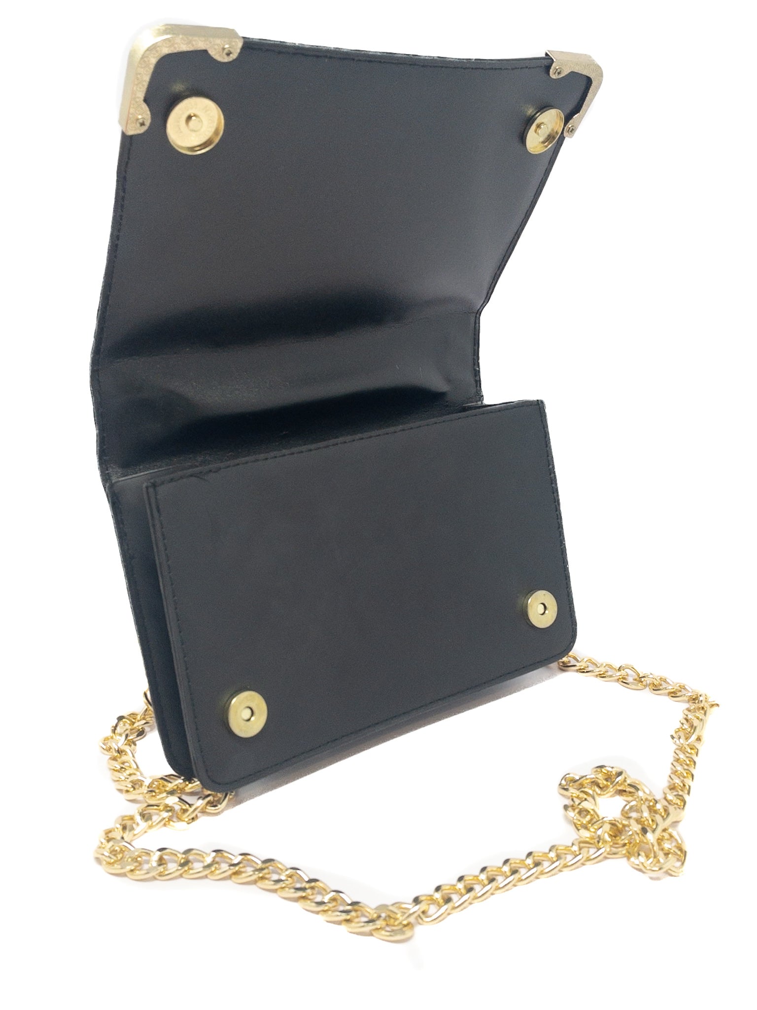 Black Quilt Man Made Purse
