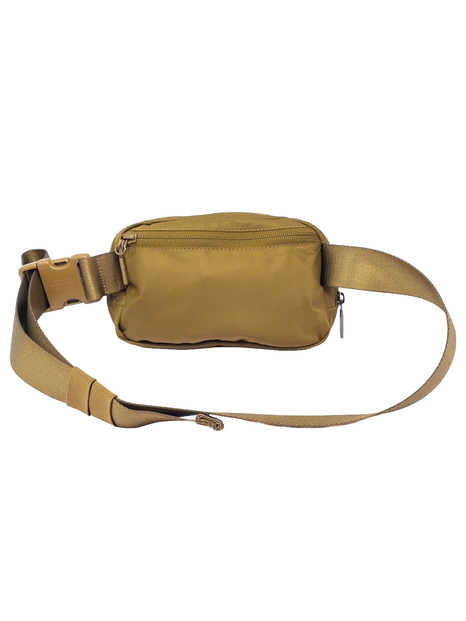 Lululemon Ochre Zip Nylon Blend Purse