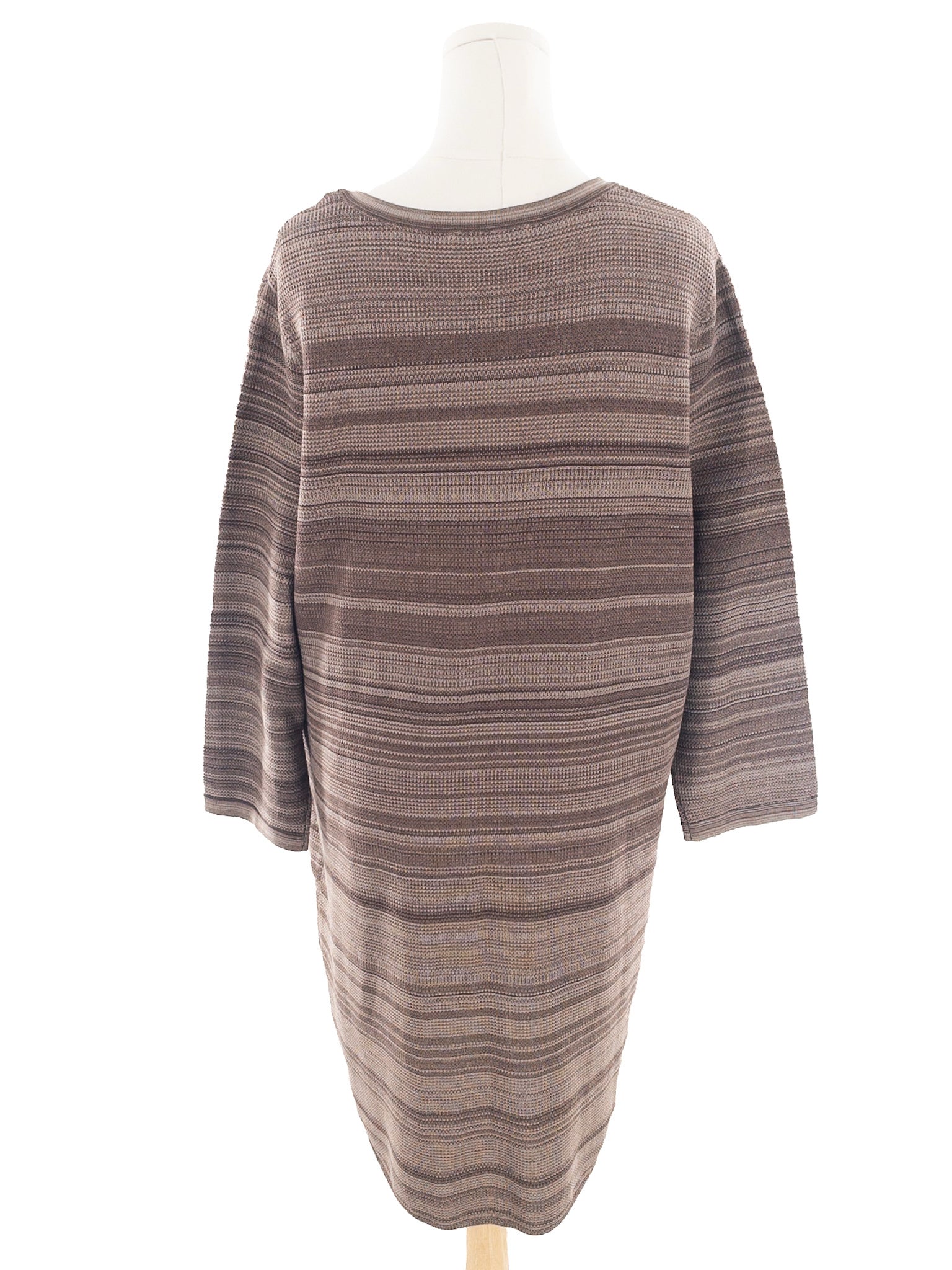 Pendleton Taupe Brown Varigated Silk Blend Size XL Cardigan