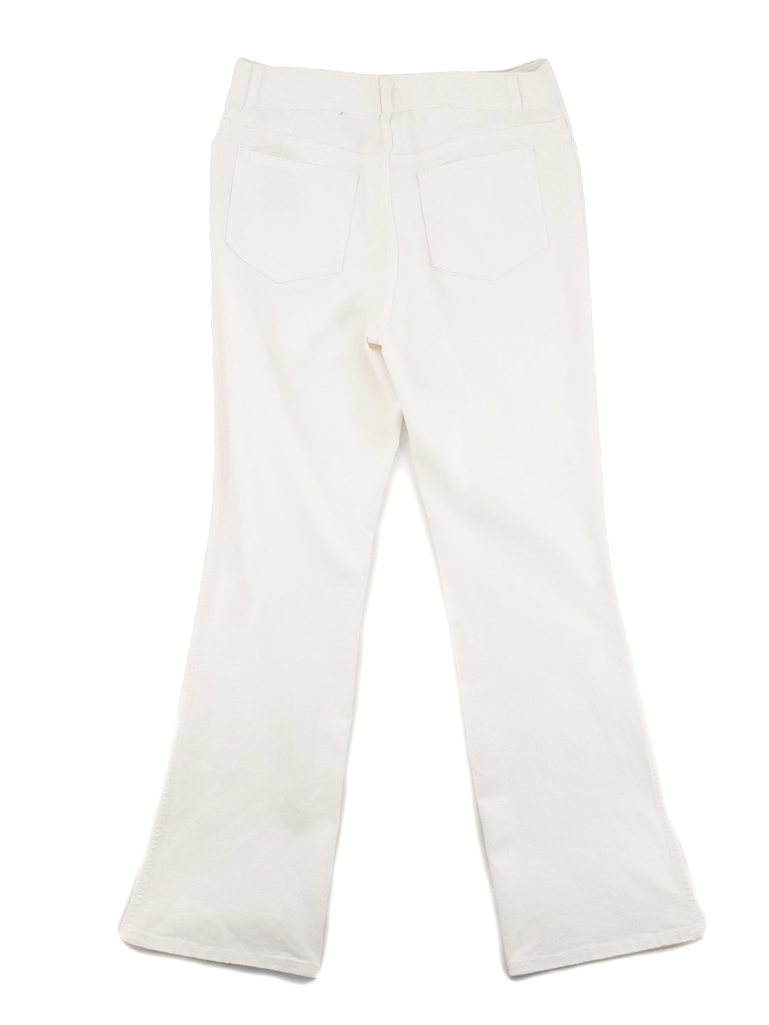 Dana Buchman White Denim Flare Size 4 Jeans