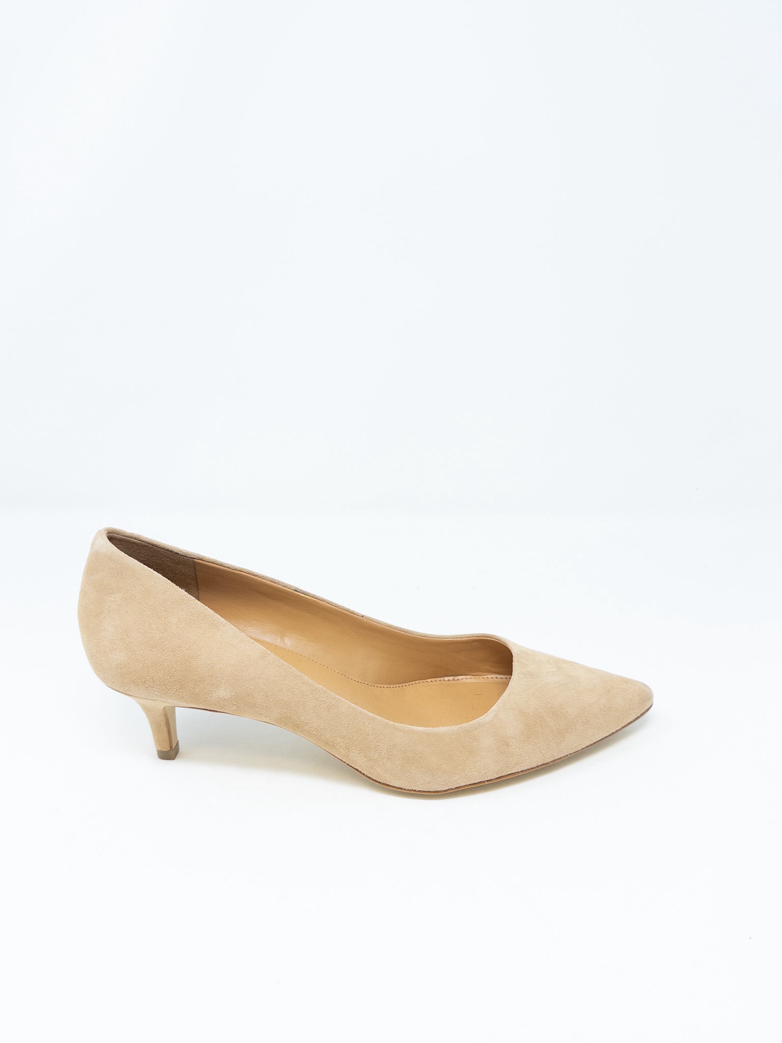 J Crew Camel Suede 8.5 Pumps