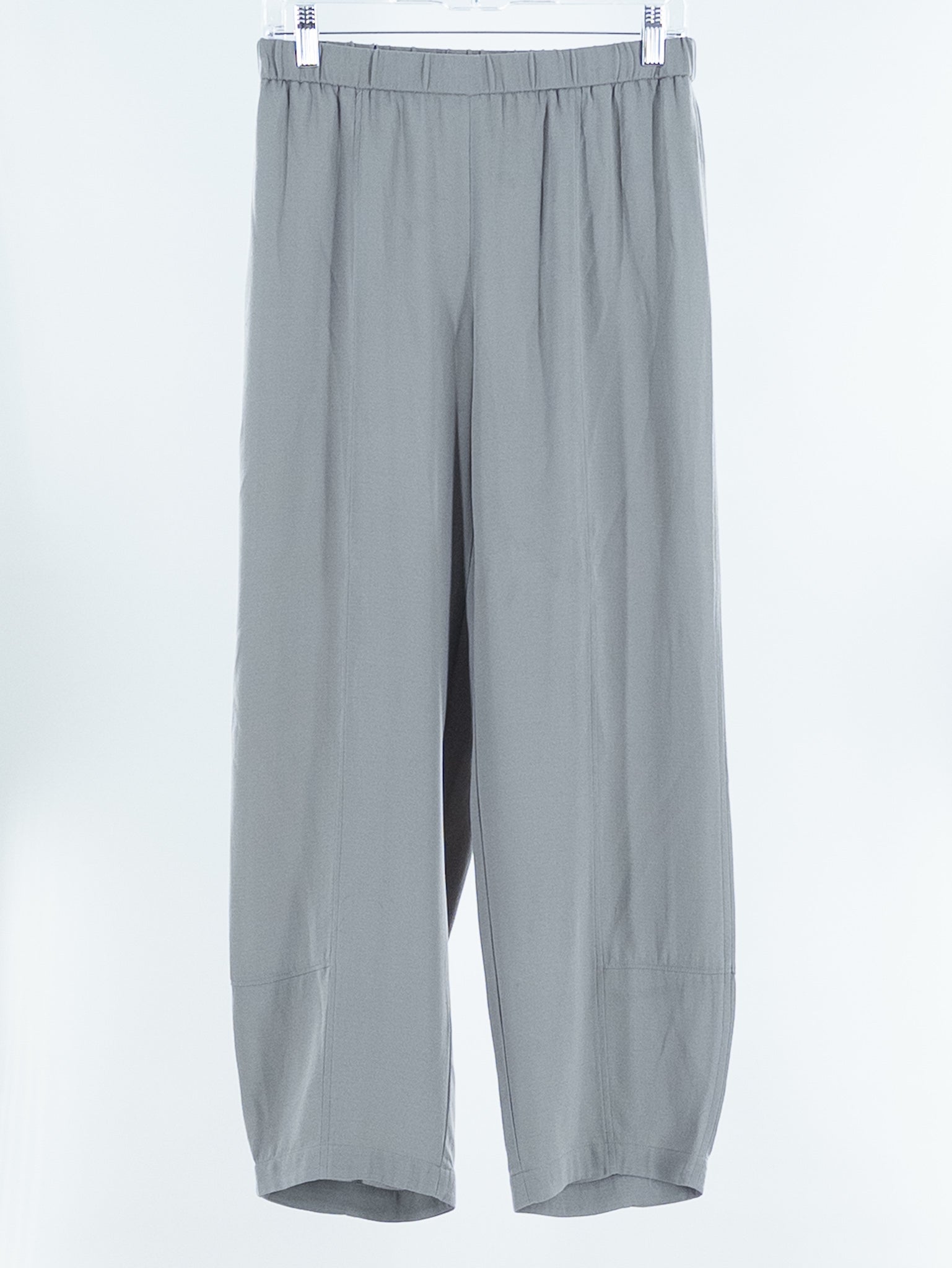 Eileen Fisher Gray Silk Straight Size XS Pants