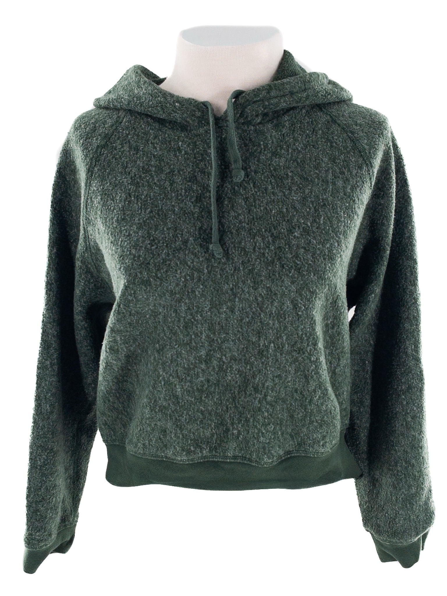 Mollusk Green Heather Cotton Blend Size S Sweatshirt