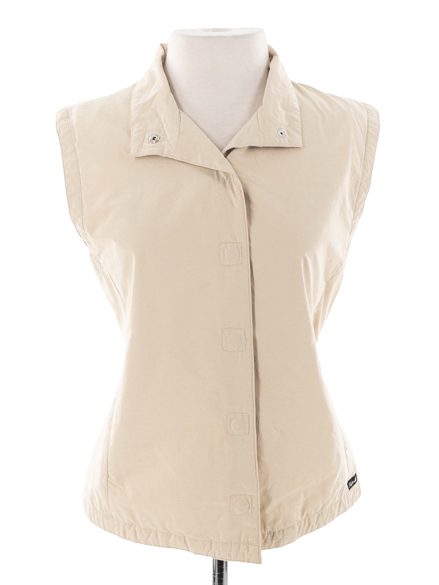 Faconnable Tan Cotton Size S Vest