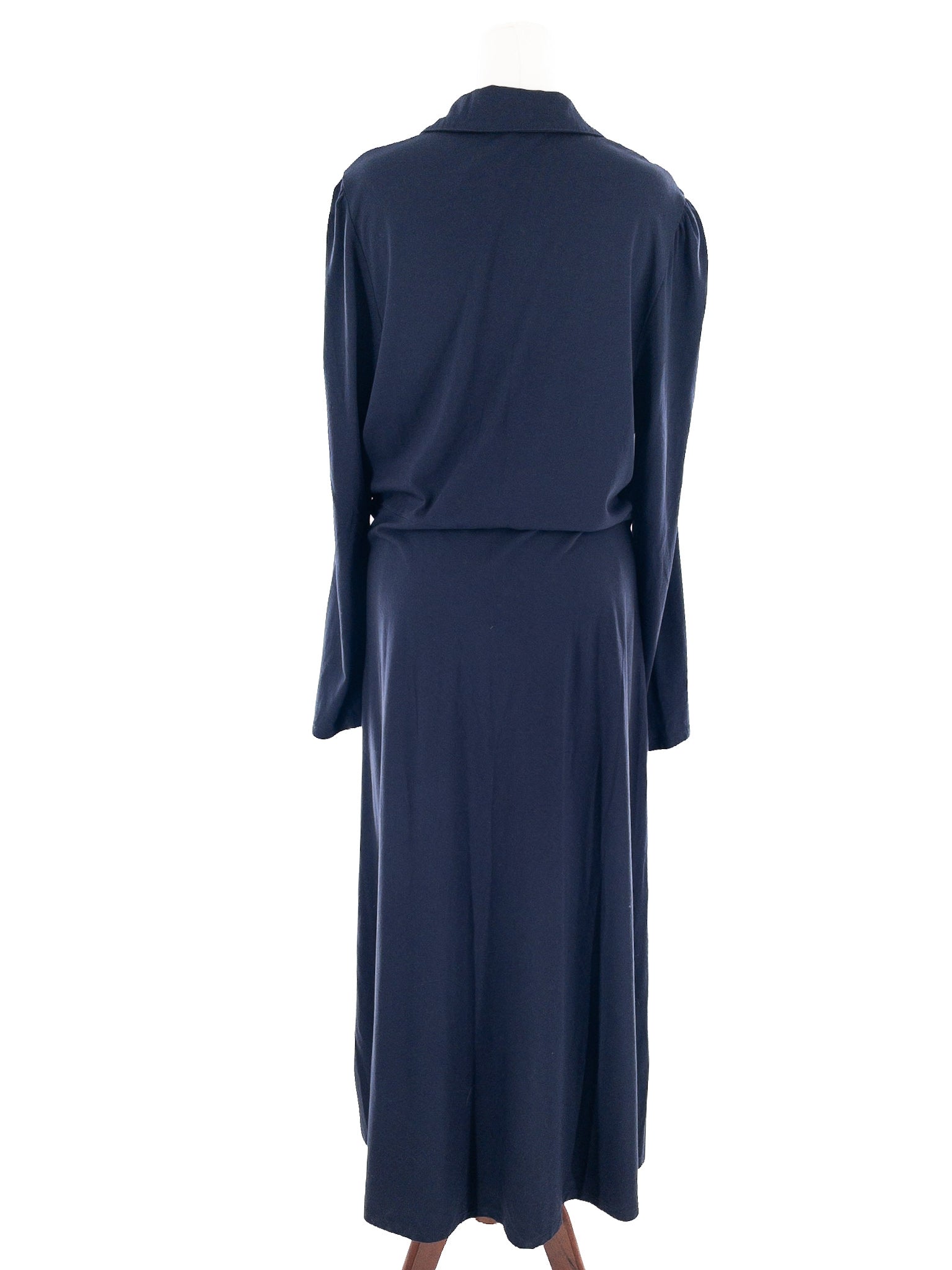 Boden Navy V Neck Long Sleeve Size 20L Dress
