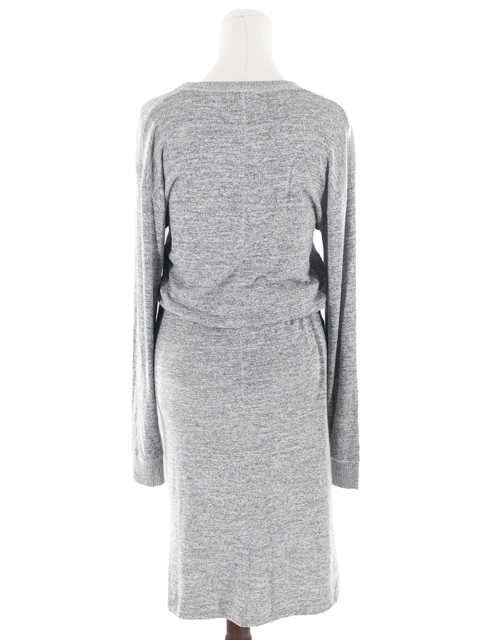Rag & Bone Gray Heather Rayon Blend Long Sleeve Size M Dress
