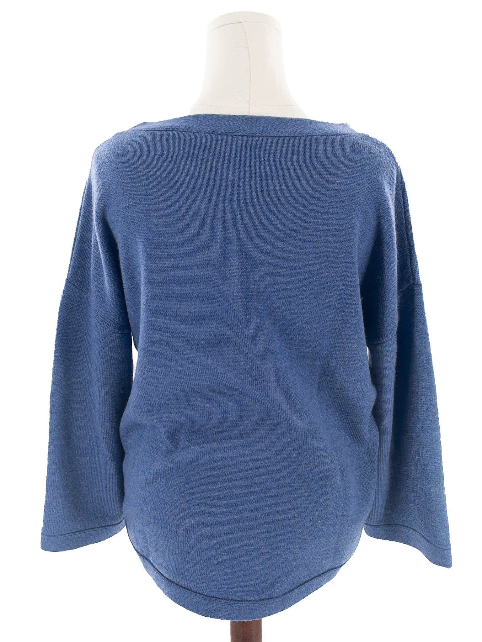 Poetry Blue Wool Size 10 Sweaters