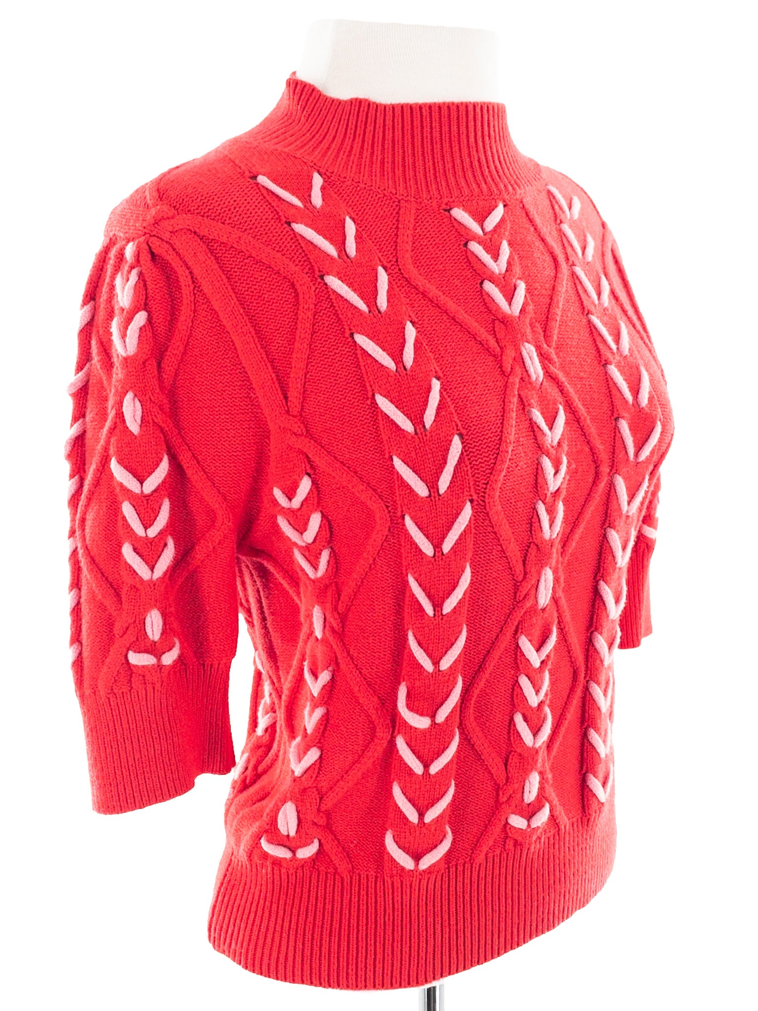 THML Red Pink Viscose Blend Size XS Sweaters