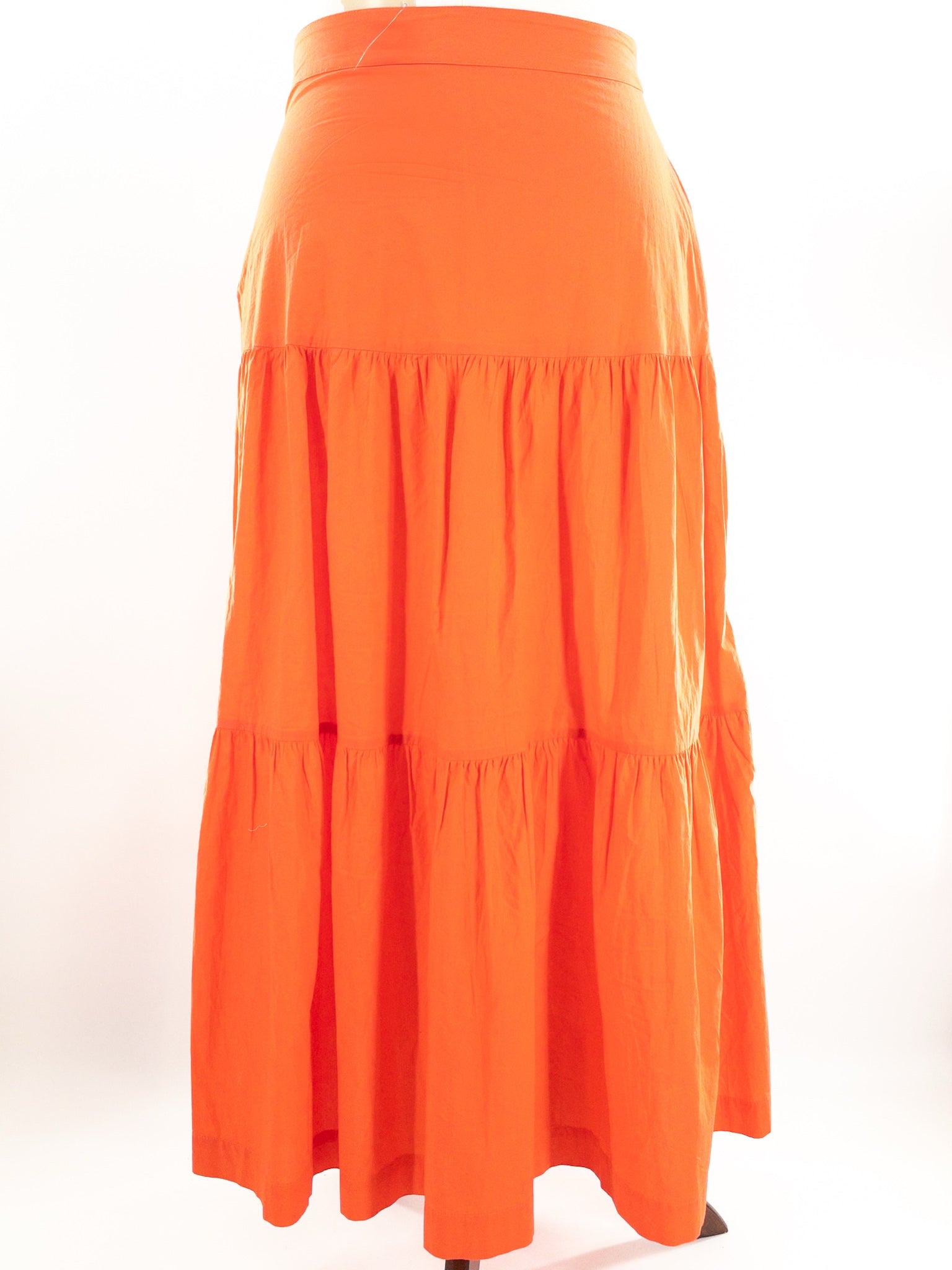 Gap Orange Tiers Cotton Size 8 Skirt