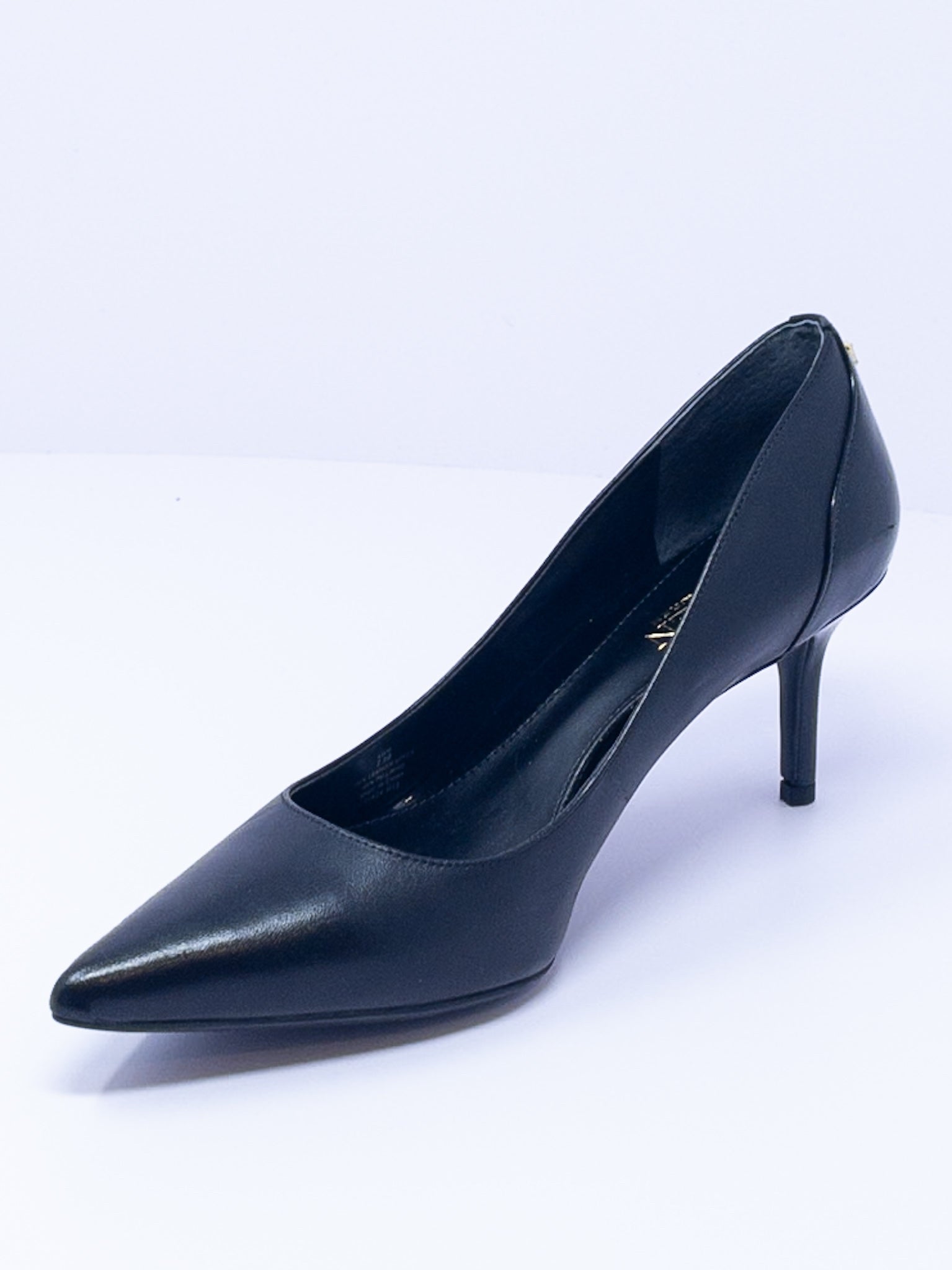 Ralph Lauren Black Leather 7.5 Pumps