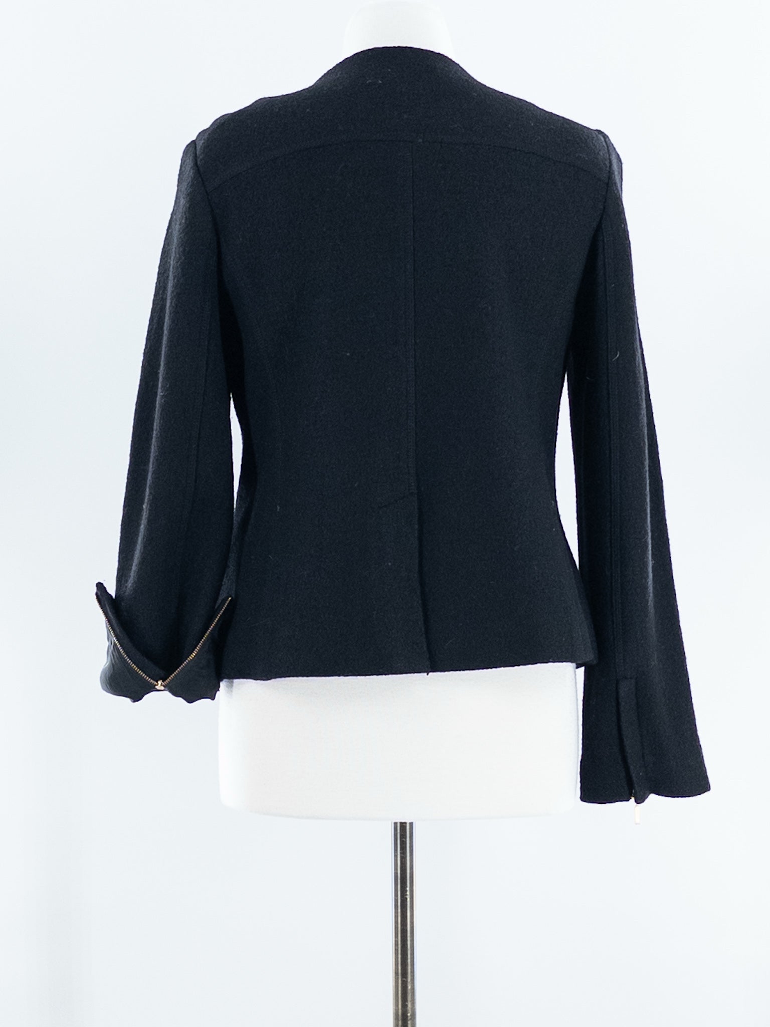 Talbots Black Wool Blend Size 6 Blazer