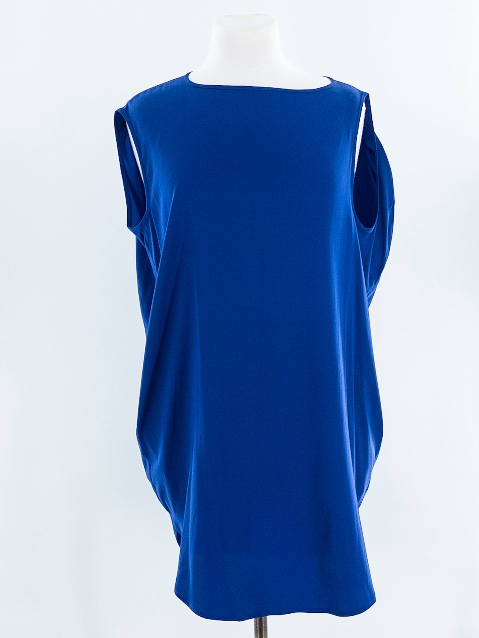 Maria + Cornejo Cobalt Silk Blend Size 6 Tunic